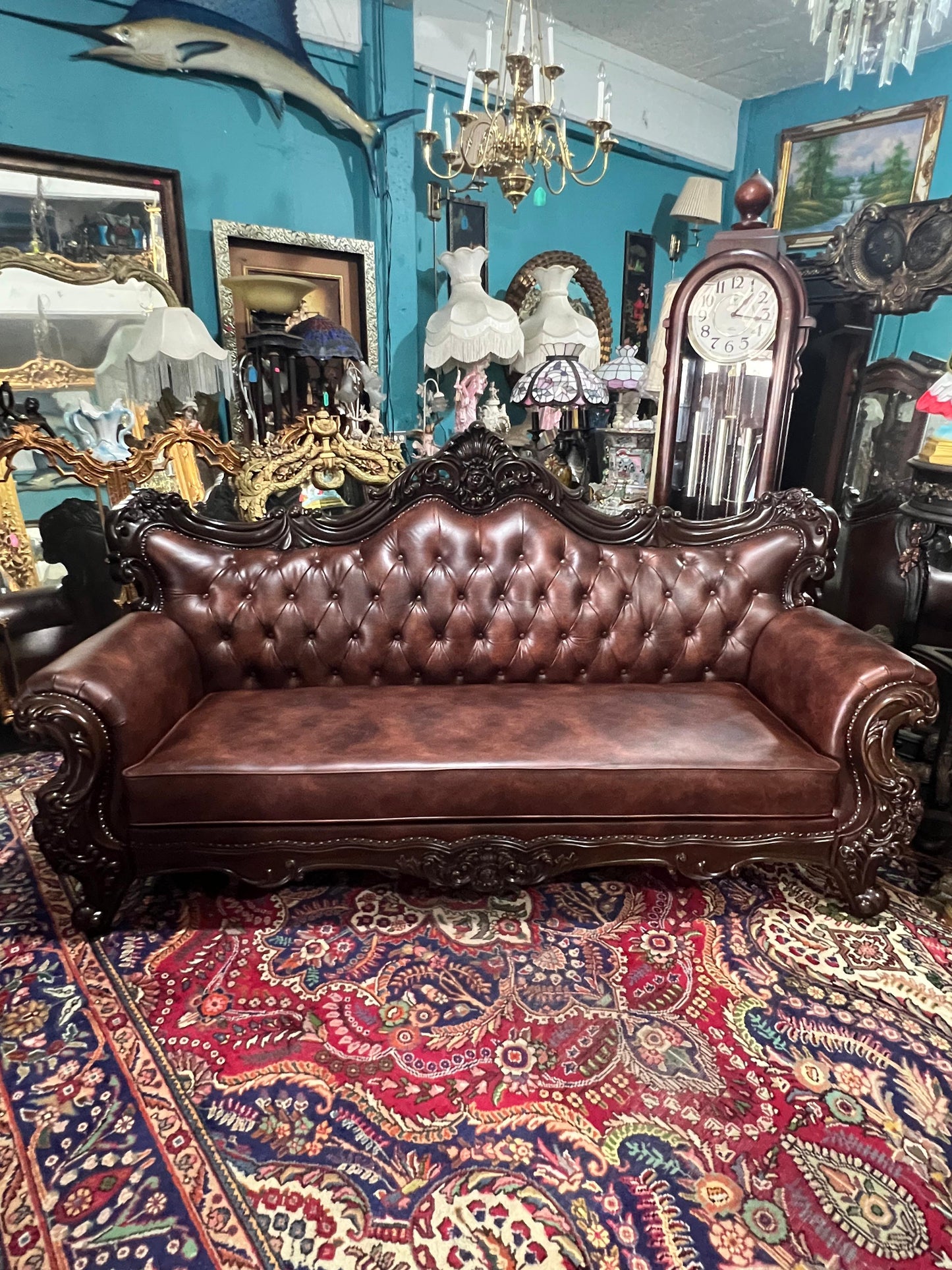 🛋️ Sofa Palencia de Furniture of America - Elegancia y Estilo Clásico para tu Hogar 🛋️