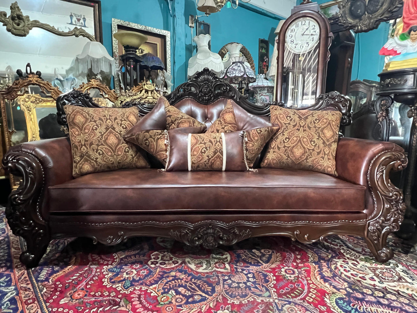 🛋️ Sofa Palencia de Furniture of America - Elegancia y Estilo Clásico para tu Hogar 🛋️