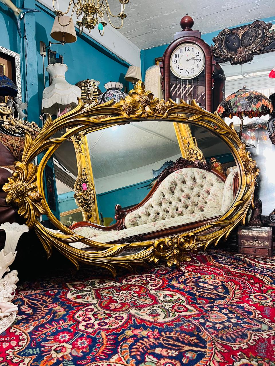 🪞✨🪞Vintage Mirror in Aged Gold Color 🪞✨🪞