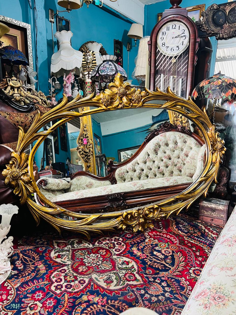 🪞✨🪞Vintage Mirror in Aged Gold Color 🪞✨🪞
