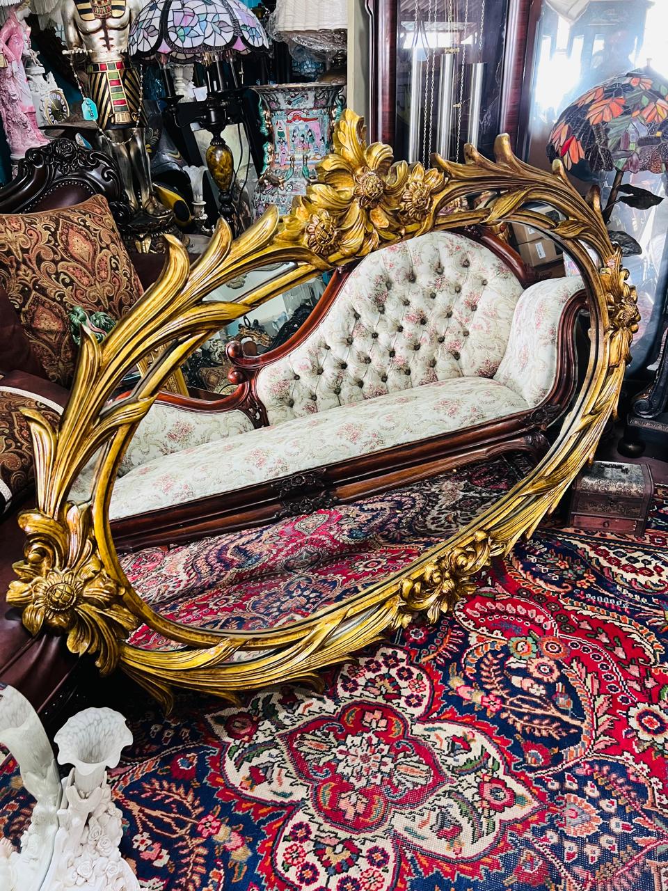 🪞✨🪞Vintage Mirror in Aged Gold Color 🪞✨🪞