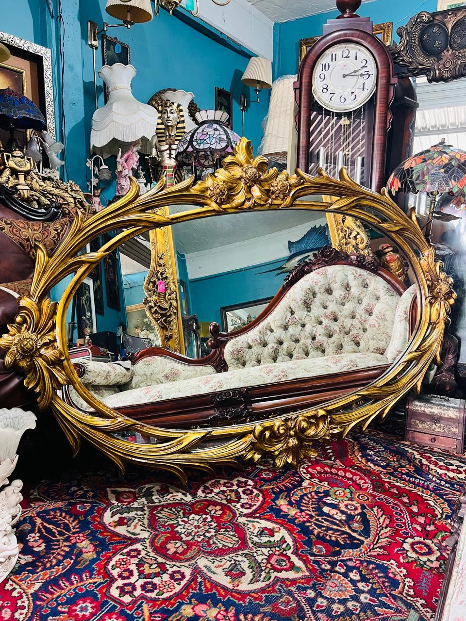 🪞✨🪞Vintage Mirror in Aged Gold Color 🪞✨🪞