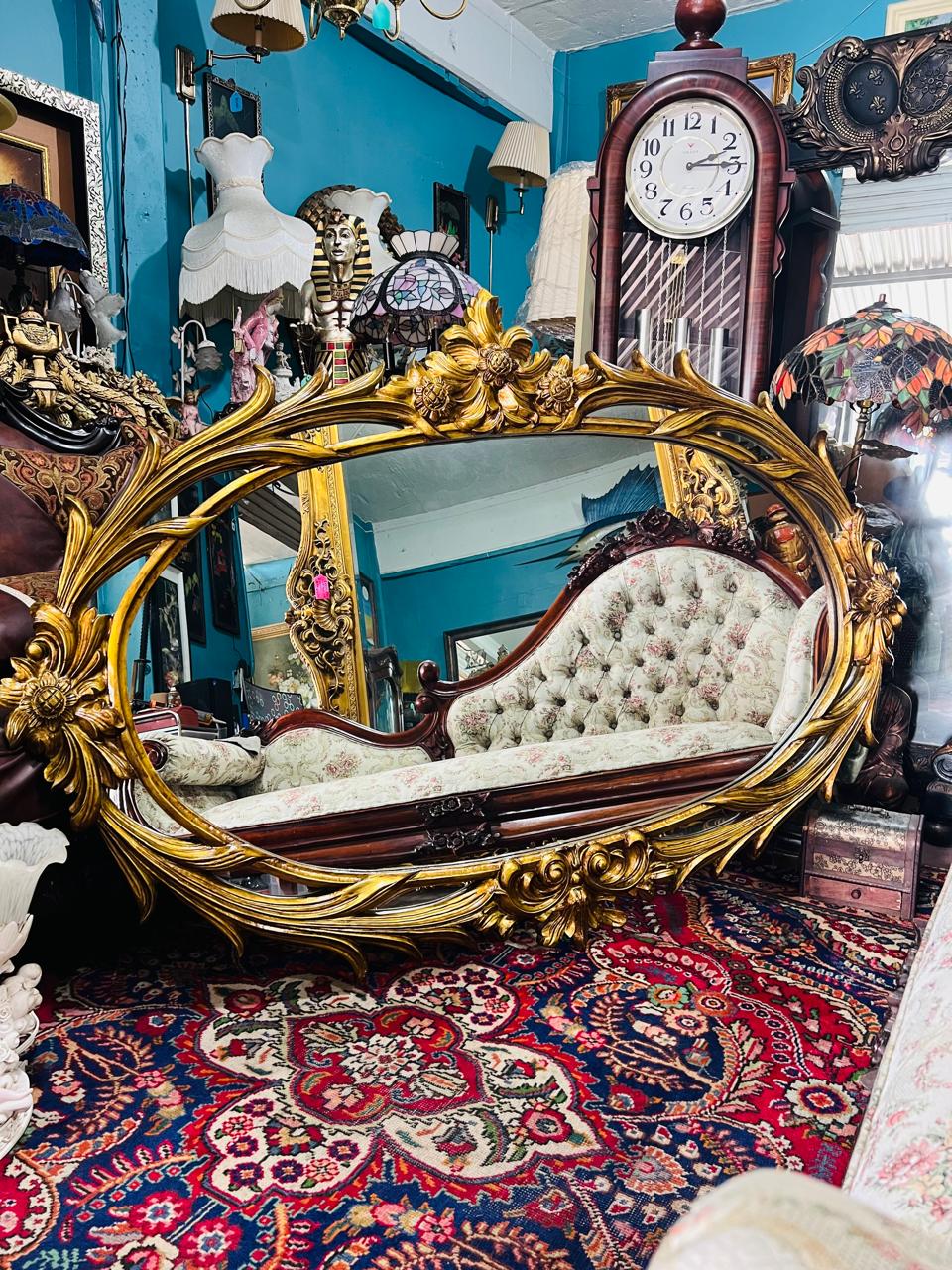 🪞✨🪞Vintage Mirror in Aged Gold Color 🪞✨🪞