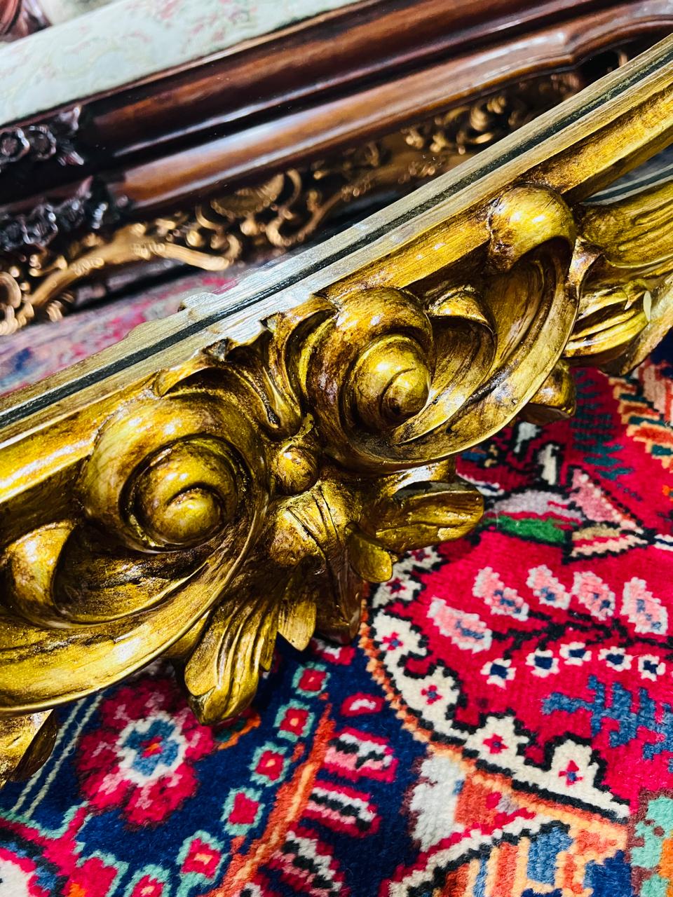 🪞✨🪞Vintage Mirror in Aged Gold Color 🪞✨🪞