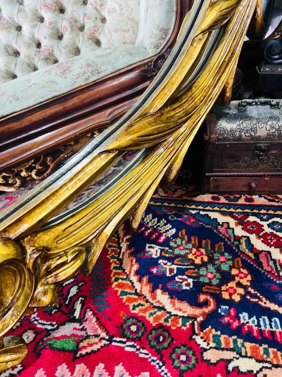 🪞✨🪞Vintage Mirror in Aged Gold Color 🪞✨🪞