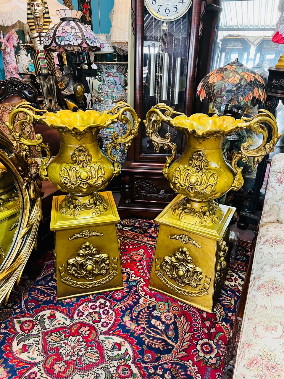 ⚖️ Jarrones Decorativos de Metal Elaborados en Guerrero, México ⚖️