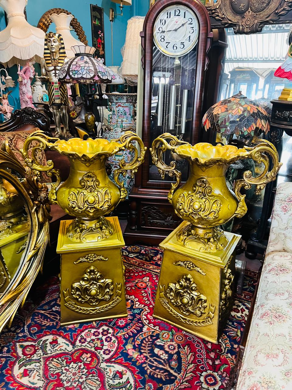 ⚖️ Jarrones Decorativos de Metal Elaborados en Guerrero, México ⚖️