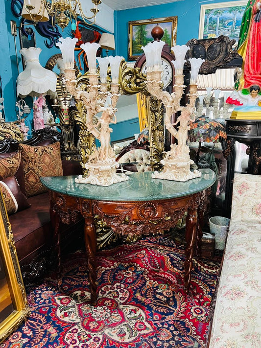 🍀✨Majestuosa Credenza Antigüa de los Años 1920 en Rosarito Antiques✨🍀