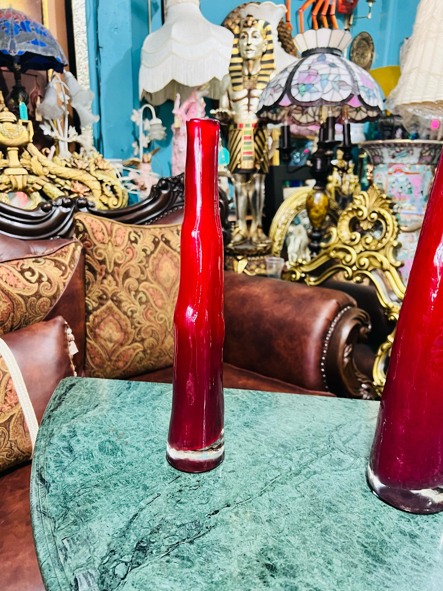 ✨ Juego de Jarrones Murano - Elegancia Artesanal En Crystal✨