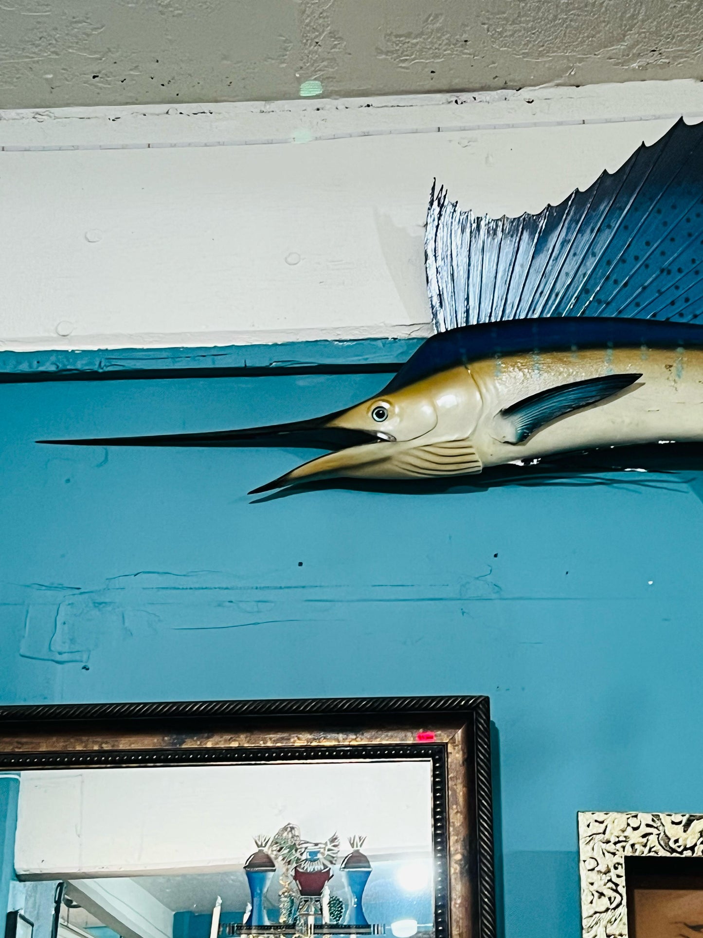 🐟✨ Pez Espada Realista: Un Ícono Decorativo Atemporal ✨