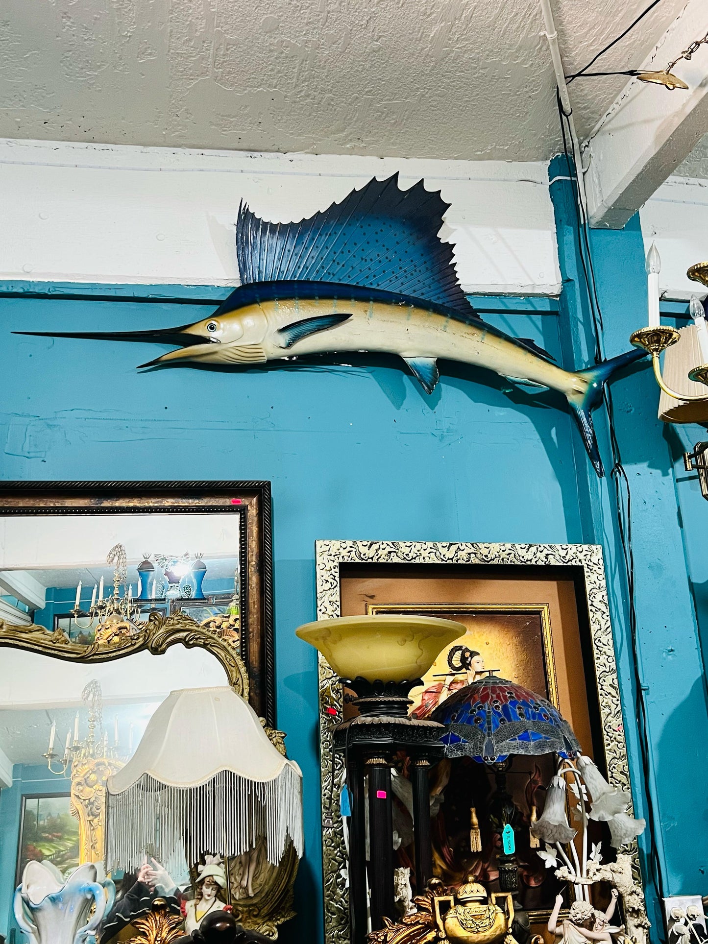 🐟✨ Pez Espada Realista: Un Ícono Decorativo Atemporal ✨