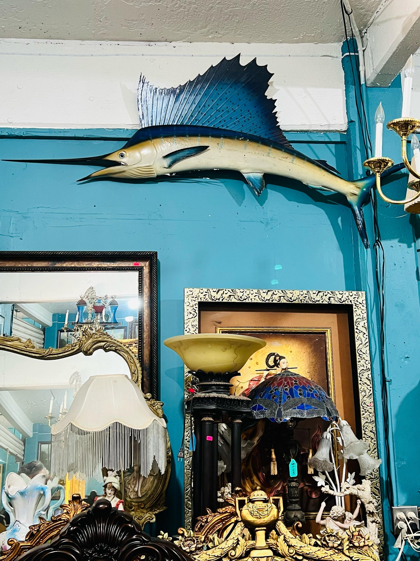 🐟✨ Pez Espada Realista: Un Ícono Decorativo Atemporal ✨