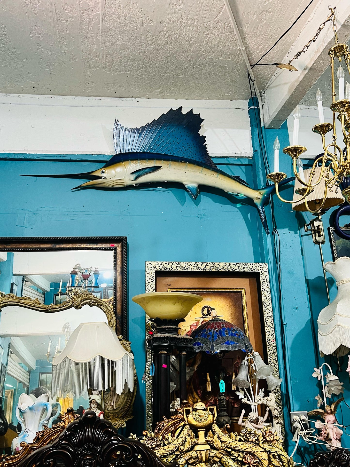 🐟✨ Pez Espada Realista: Un Ícono Decorativo Atemporal ✨