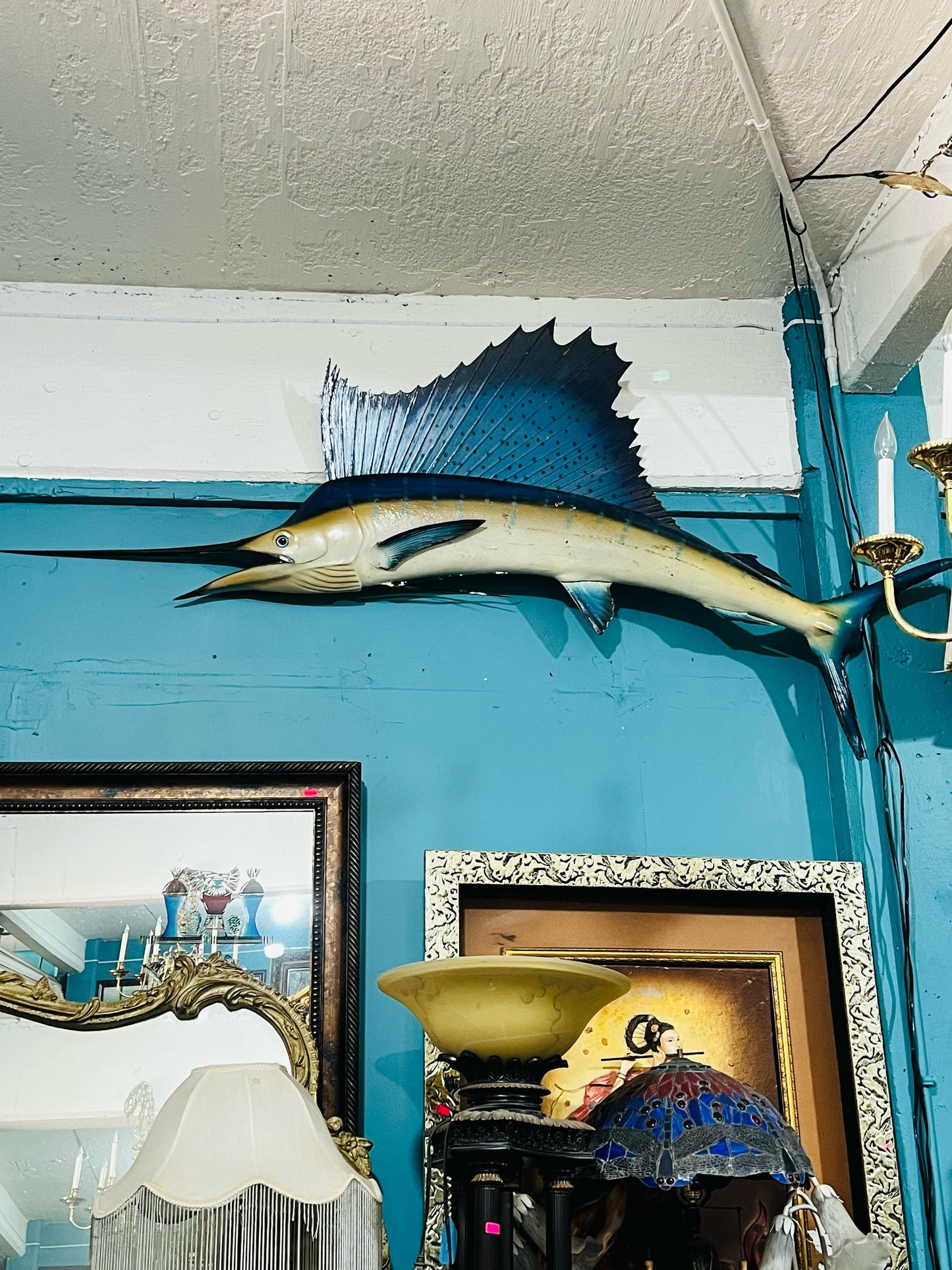 🐟✨ Pez Espada Realista: Un Ícono Decorativo Atemporal ✨