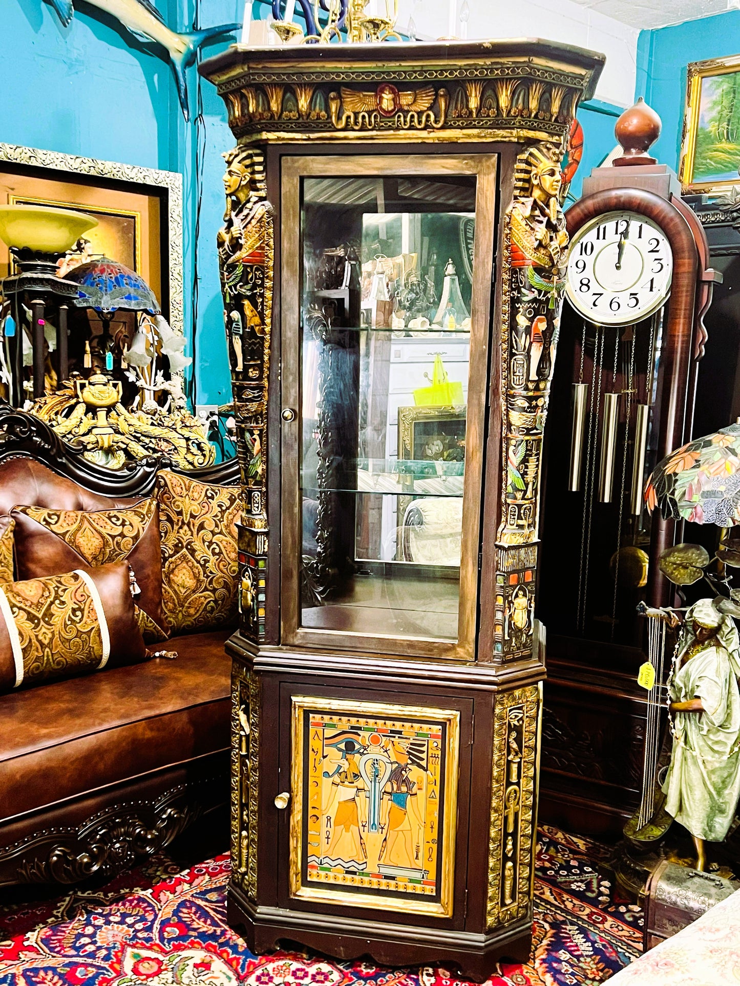 🐪🔱🐪Vitrina Egipcia en Venta, Un Tesoro Exotico para tu Hogar🐪🔱🐪