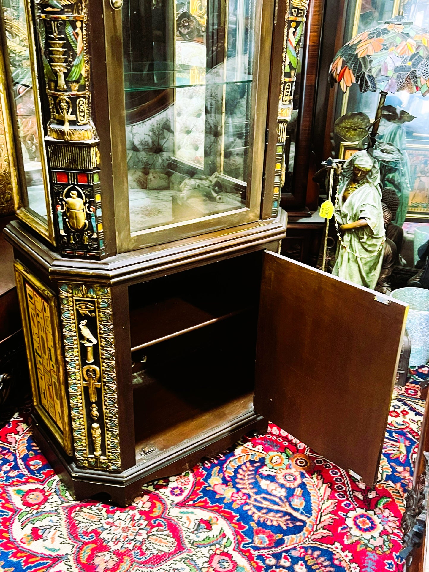🐪🔱🐪Vitrina Egipcia en Venta, Un Tesoro Exotico para tu Hogar🐪🔱🐪