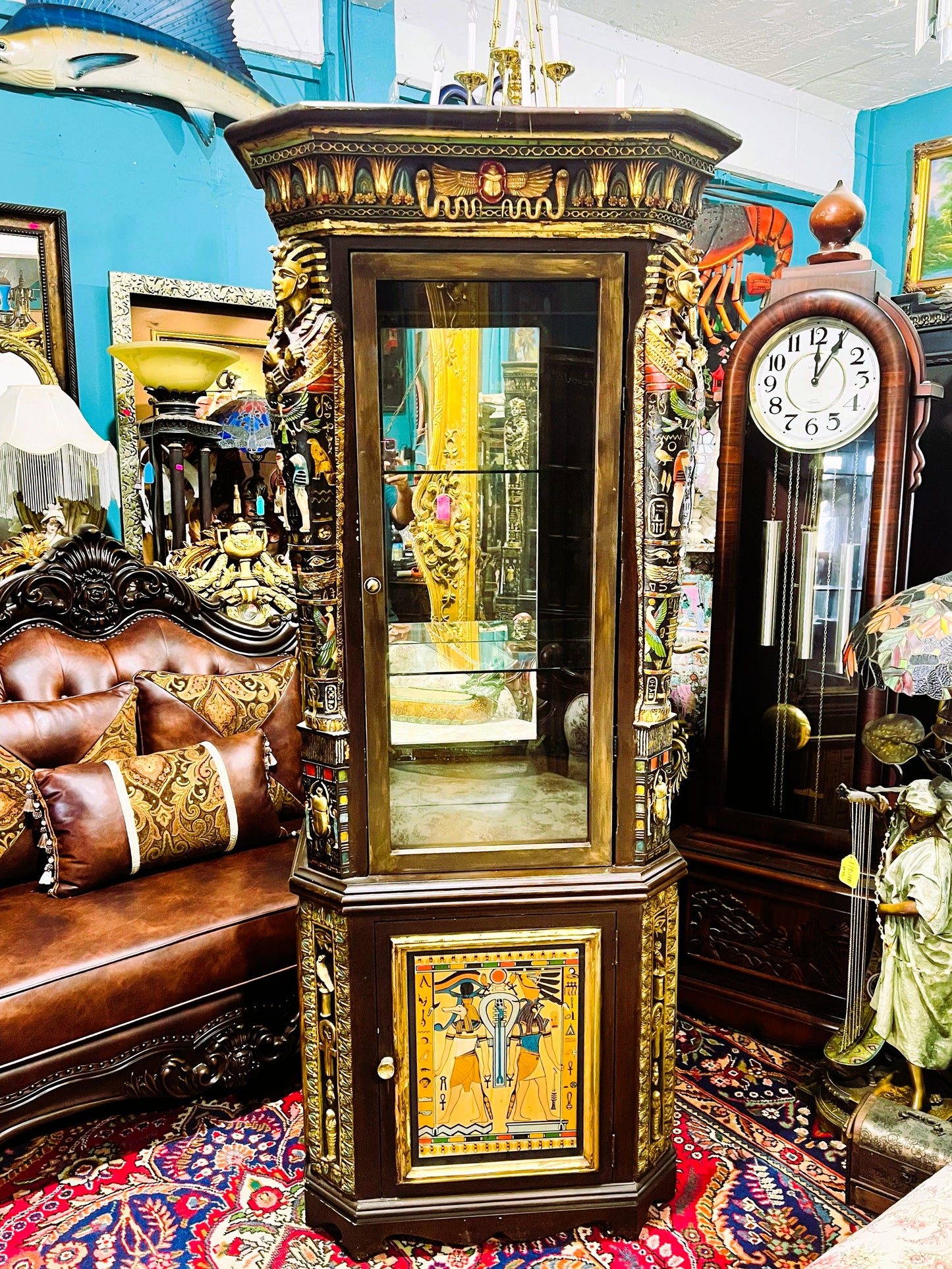 🐪🔱🐪Vitrina Egipcia en Venta, Un Tesoro Exotico para tu Hogar🐪🔱🐪