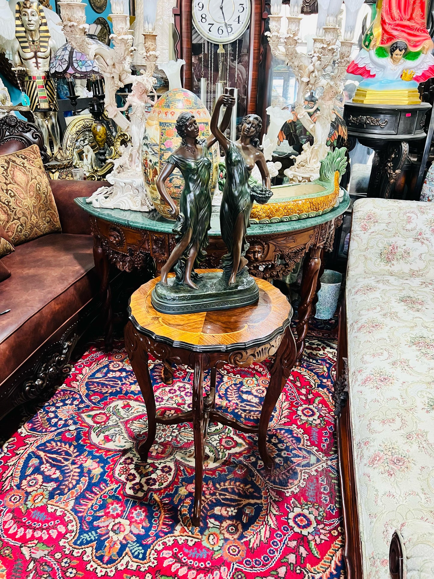 🌟✨ Escultura Grande de Musas Estilo Art Nouveau – Figuras de Musas Neoclásicas✨🌟