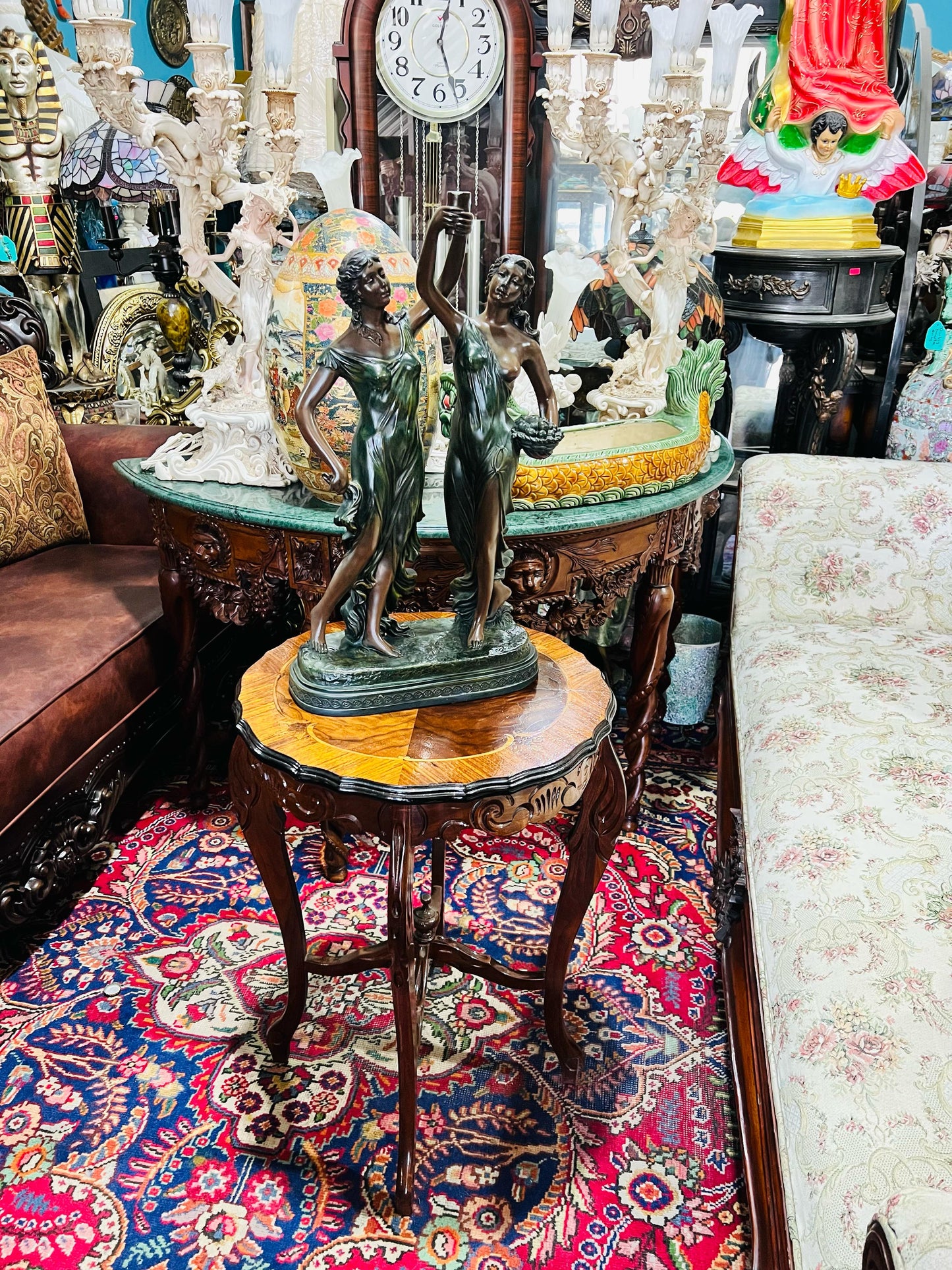 🌟✨ Escultura Grande de Musas Estilo Art Nouveau – Figuras de Musas Neoclásicas✨🌟