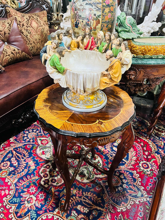 🌟 Frutero Decorativo de la Ultima Cena de Jesus – Un Símbolo de Fe y Arte Mexicano 🌟