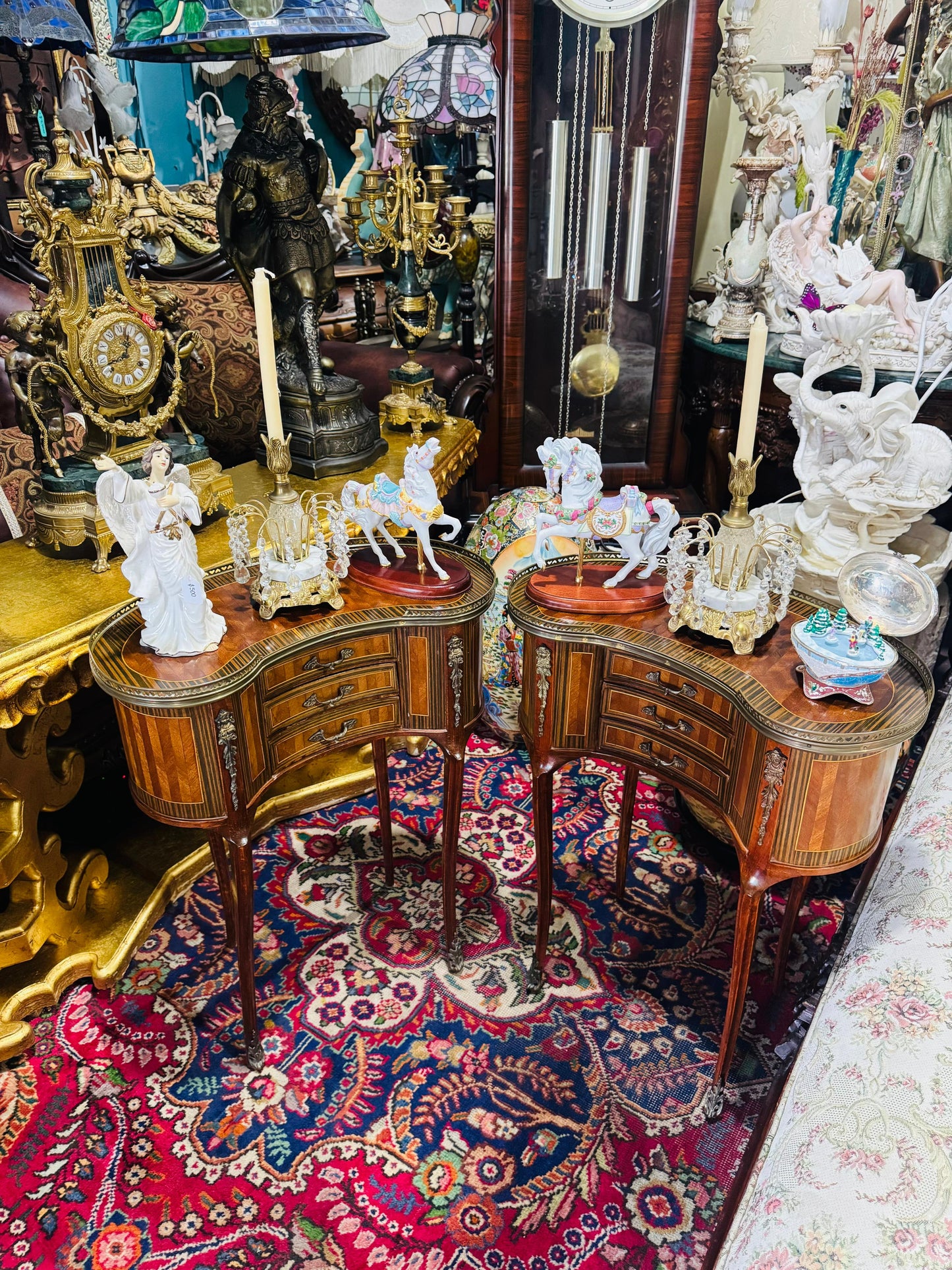 Pair of French Kidney Tables β 19th Century Art and Functionality