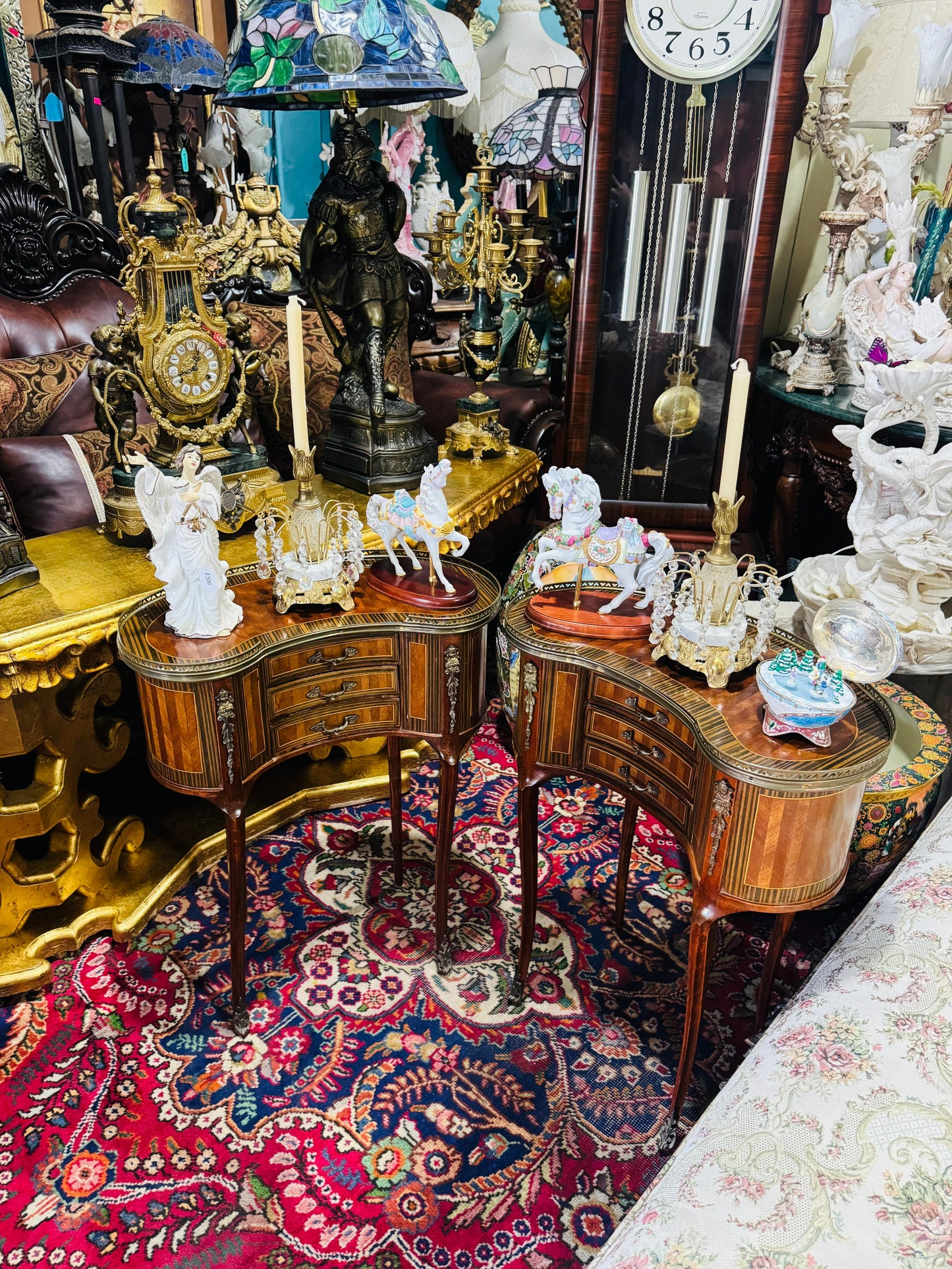 Pair of French Kidney Tables β 19th Century Art and Functionality
