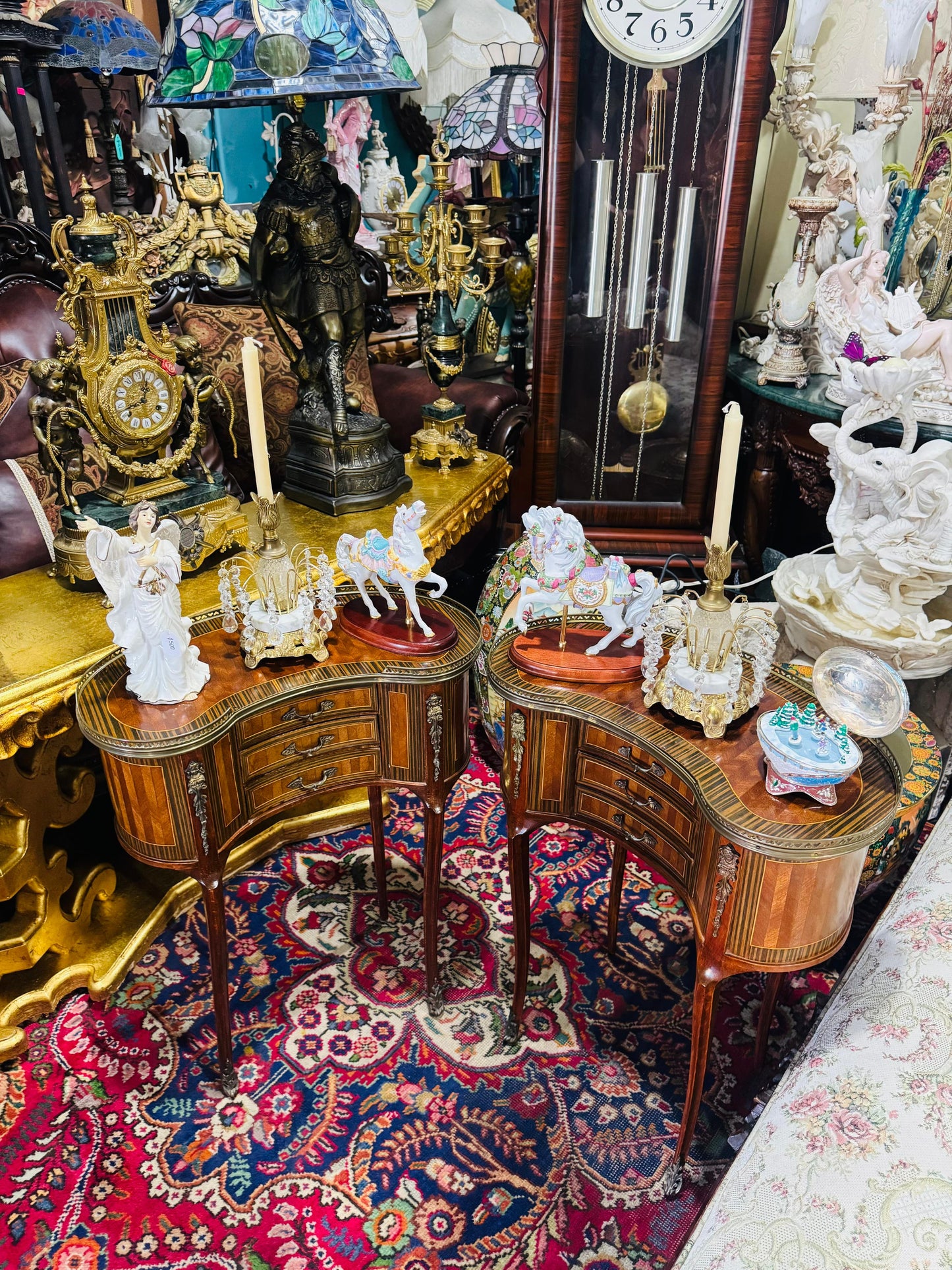 Pair of French Kidney Tables β 19th Century Art and Functionality