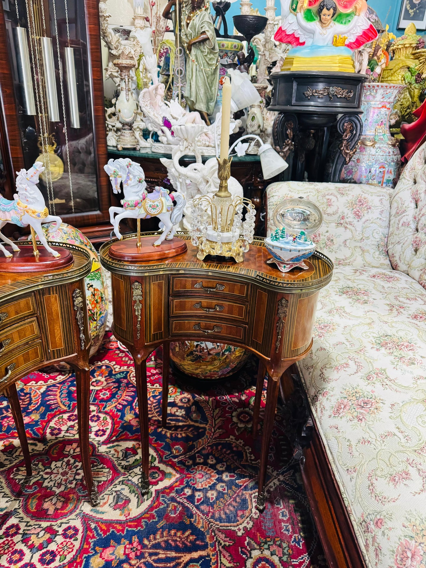Pair of French Kidney Tables β 19th Century Art and Functionality