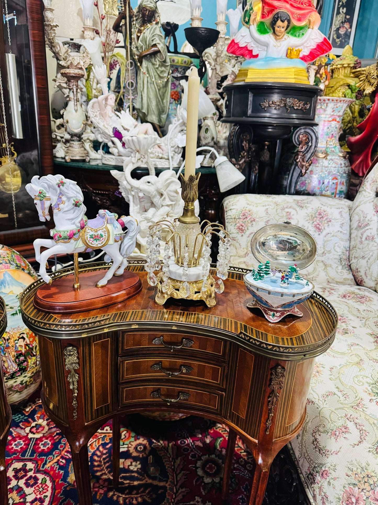 Pair of French Kidney Tables β 19th Century Art and Functionality