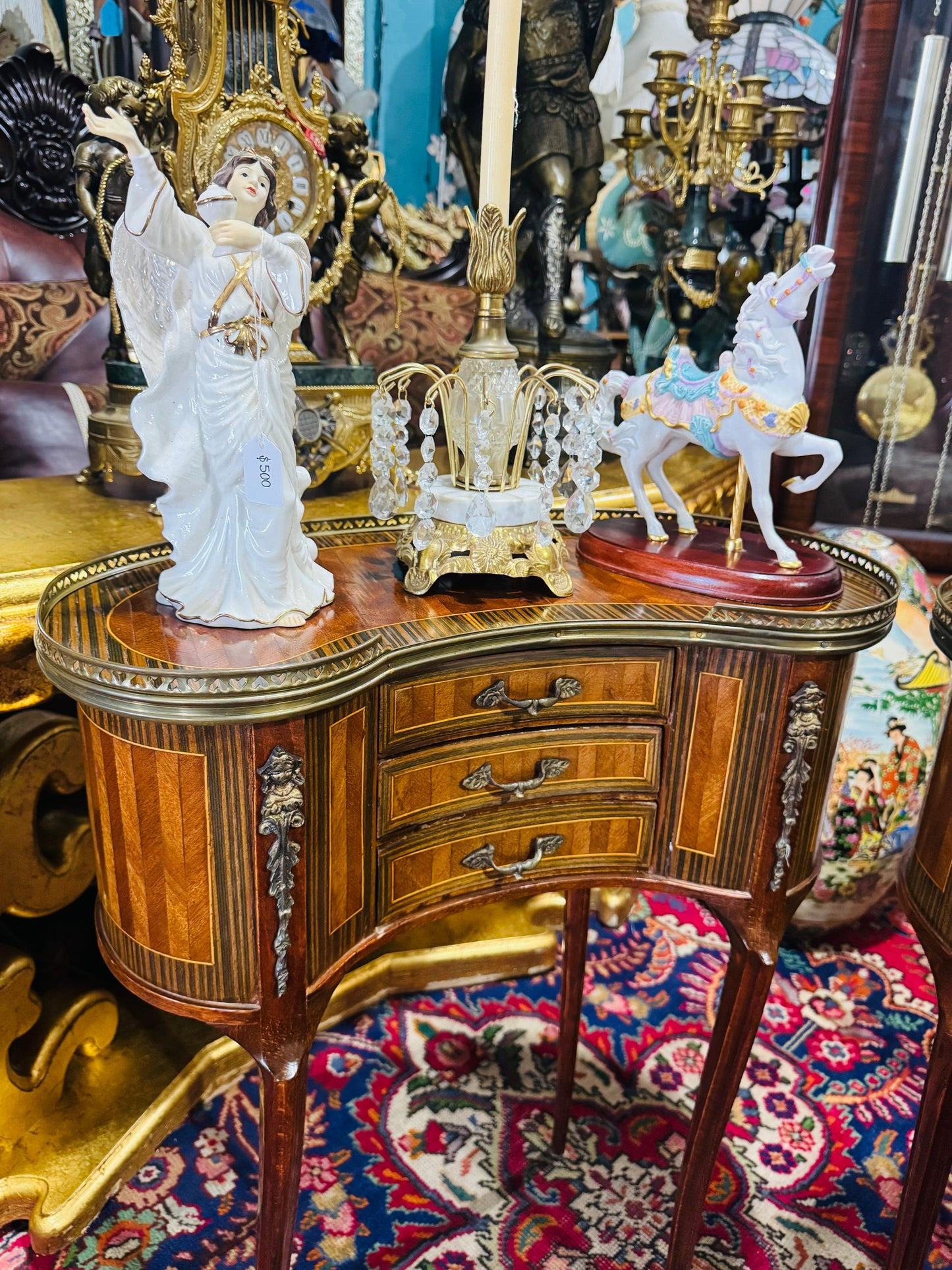 Pair of French Kidney Tables β 19th Century Art and Functionality