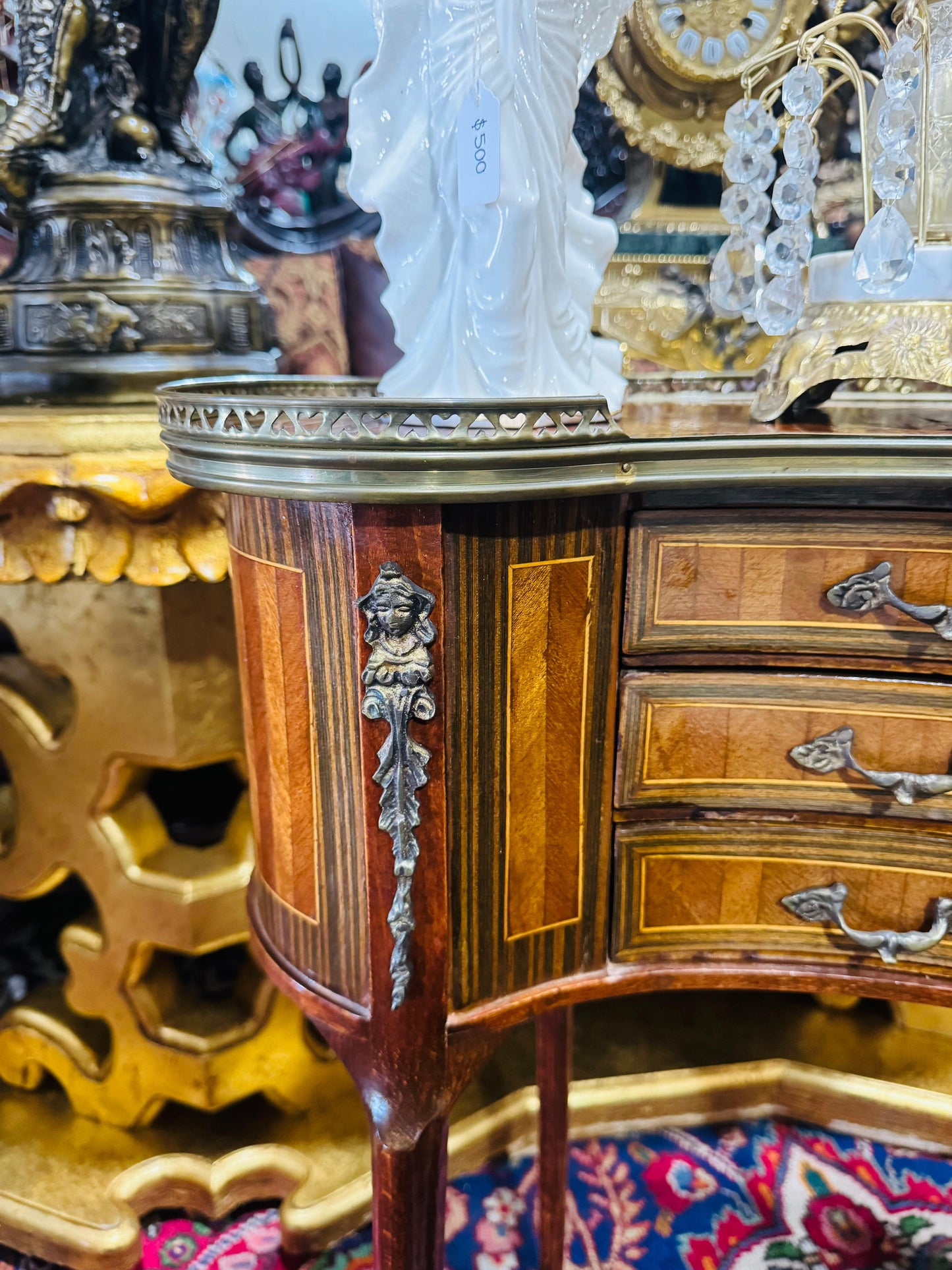 Pair of French Kidney Tables β 19th Century Art and Functionality