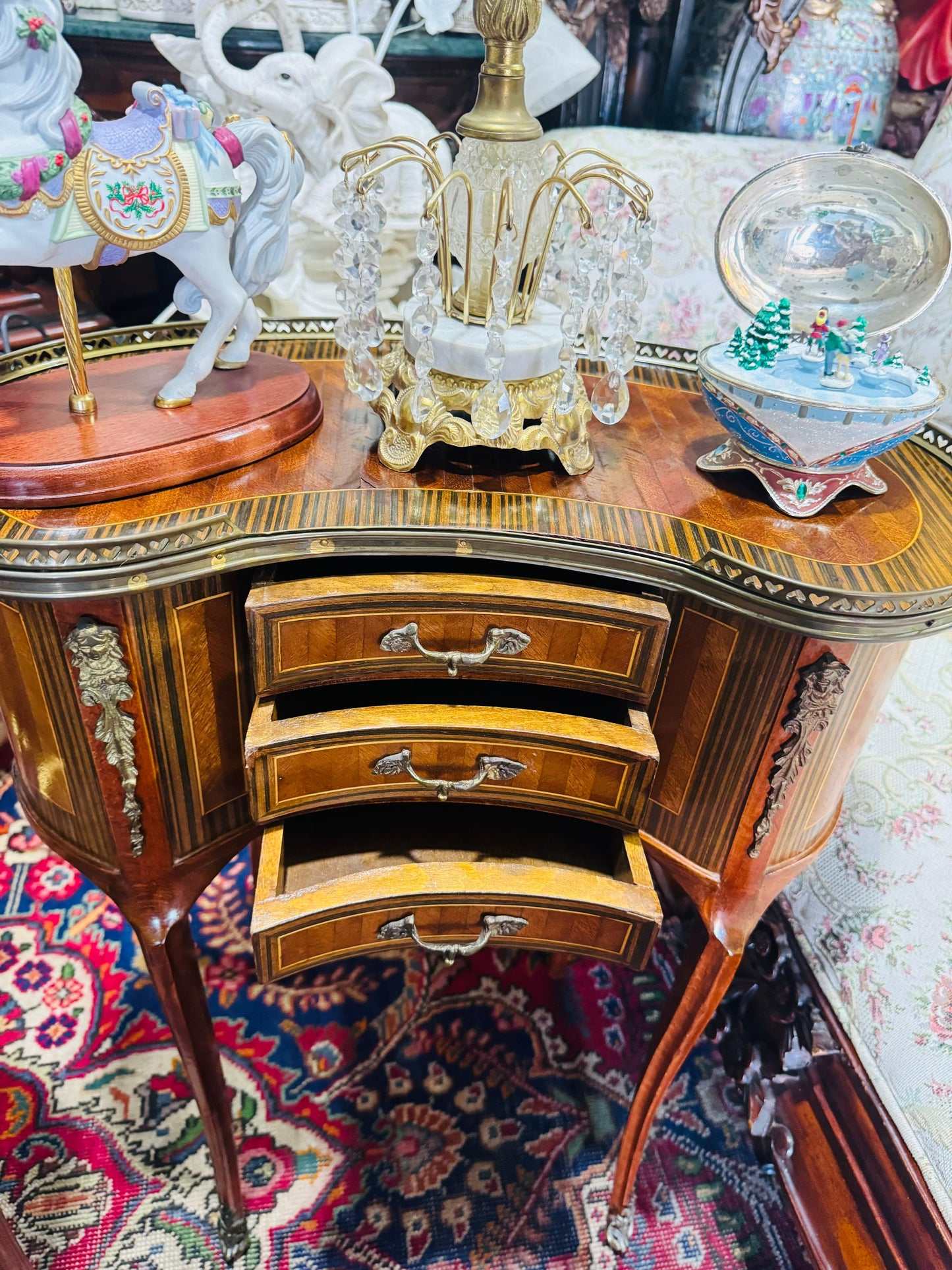 Pair of French Kidney Tables β 19th Century Art and Functionality