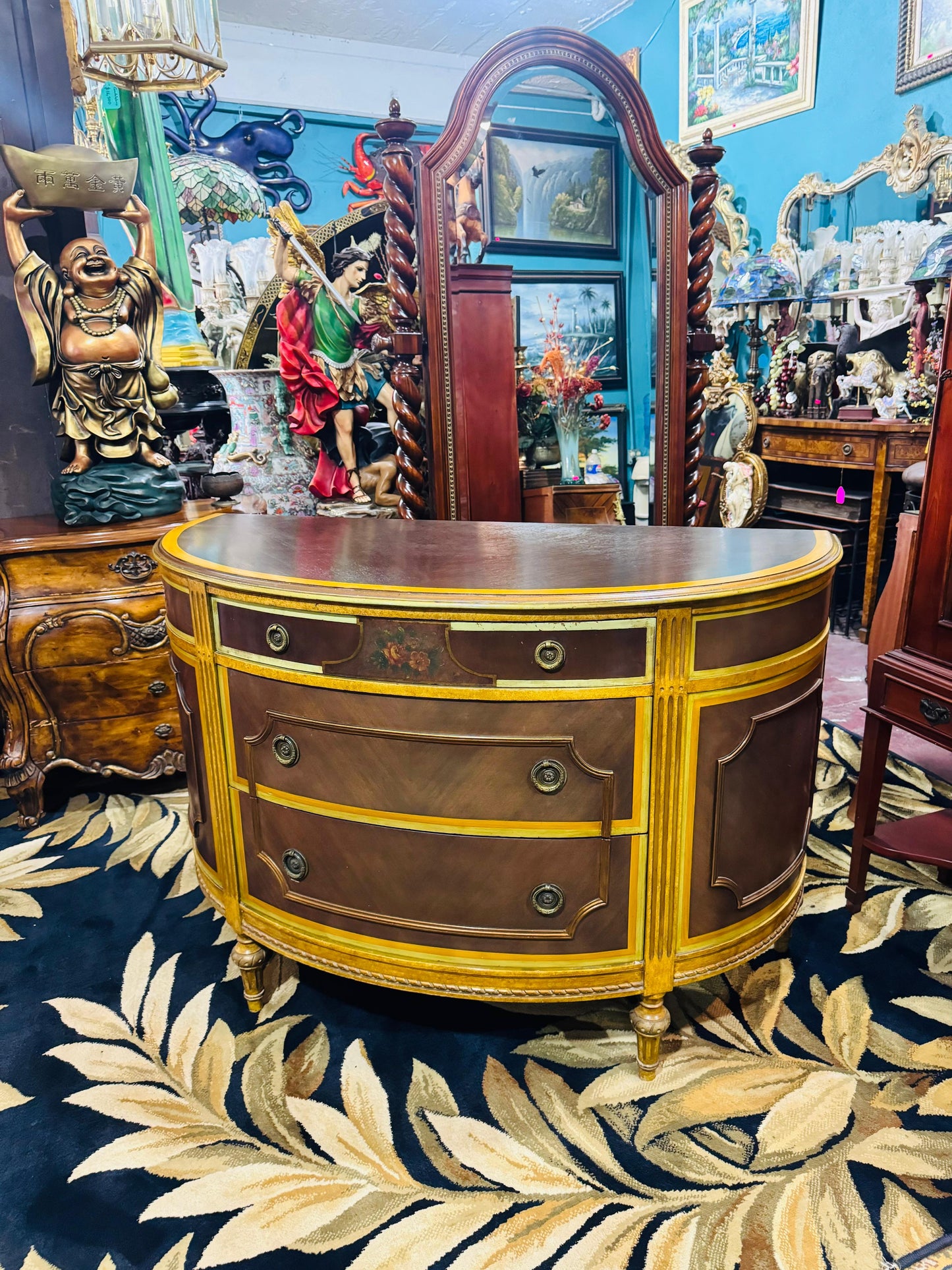 ✨ Comoda Estilo Francés de media luna de 1930✨