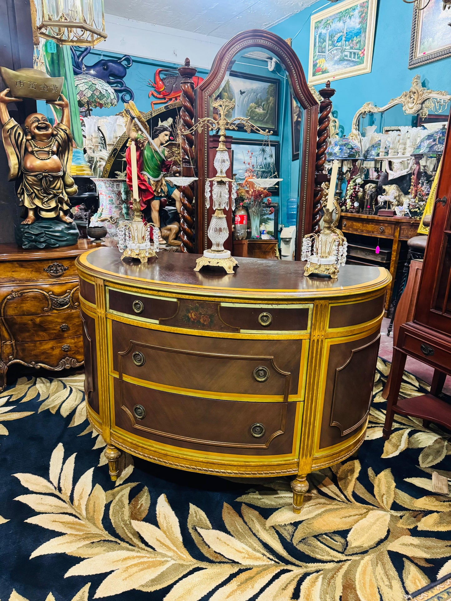 ✨ Comoda Estilo Francés de media luna de 1930✨