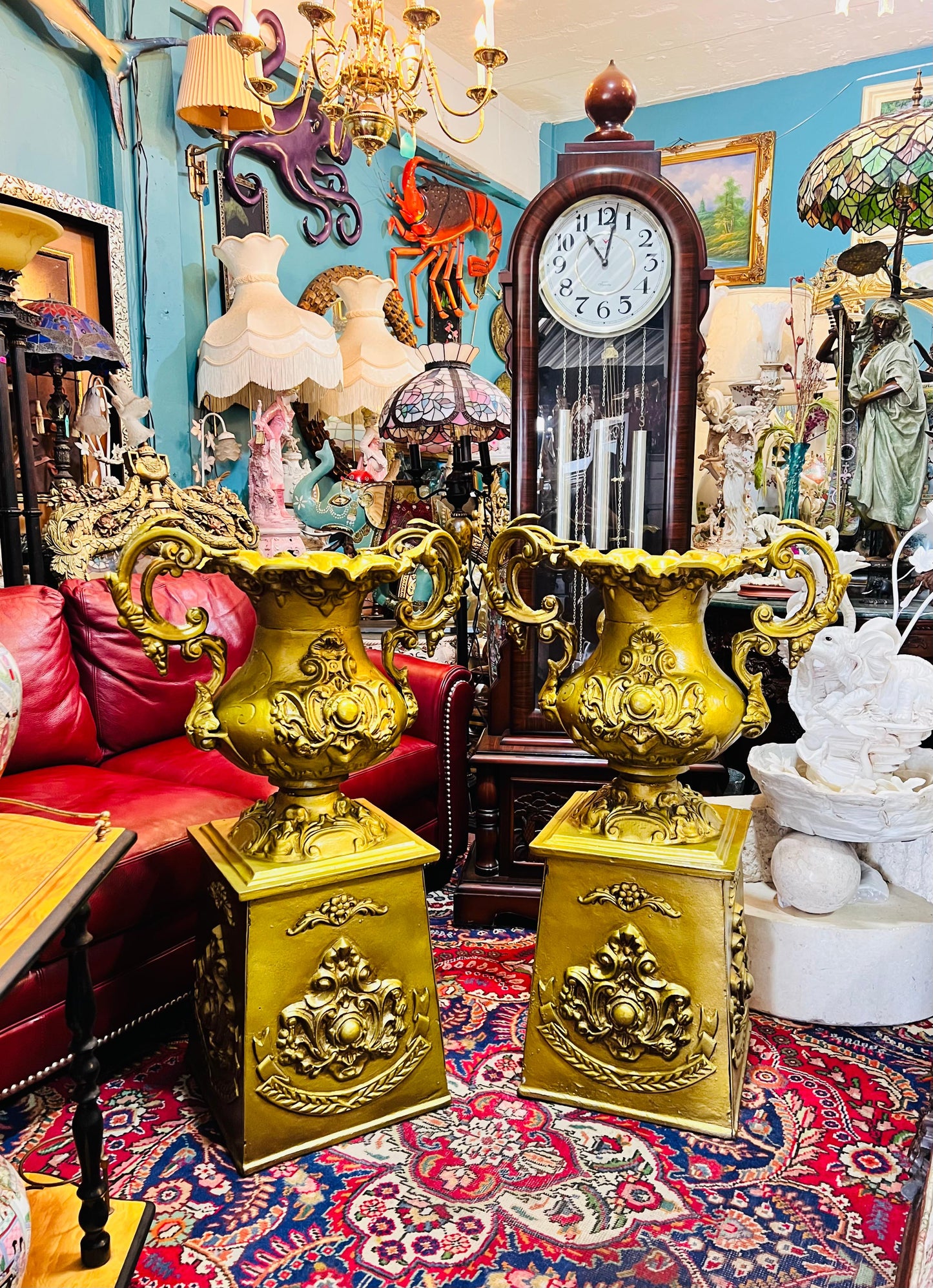 π Decorative Metal Vases Made in Guerrero, Mexico π