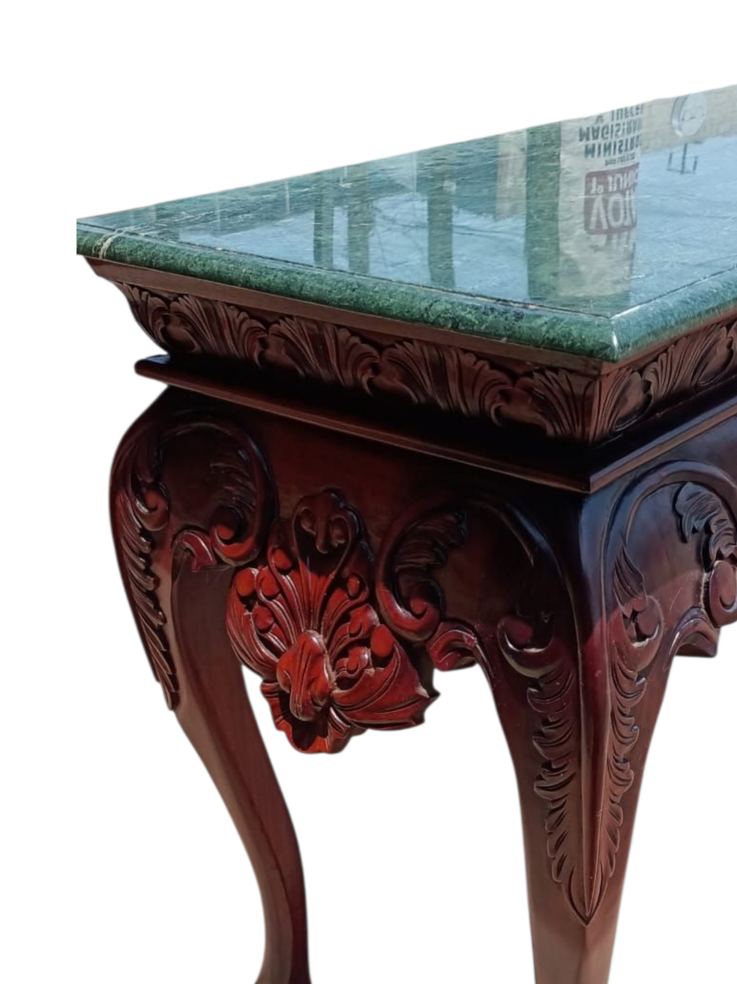 🌿✨Credenza de epoca con marmol verde veteado ✨🌿