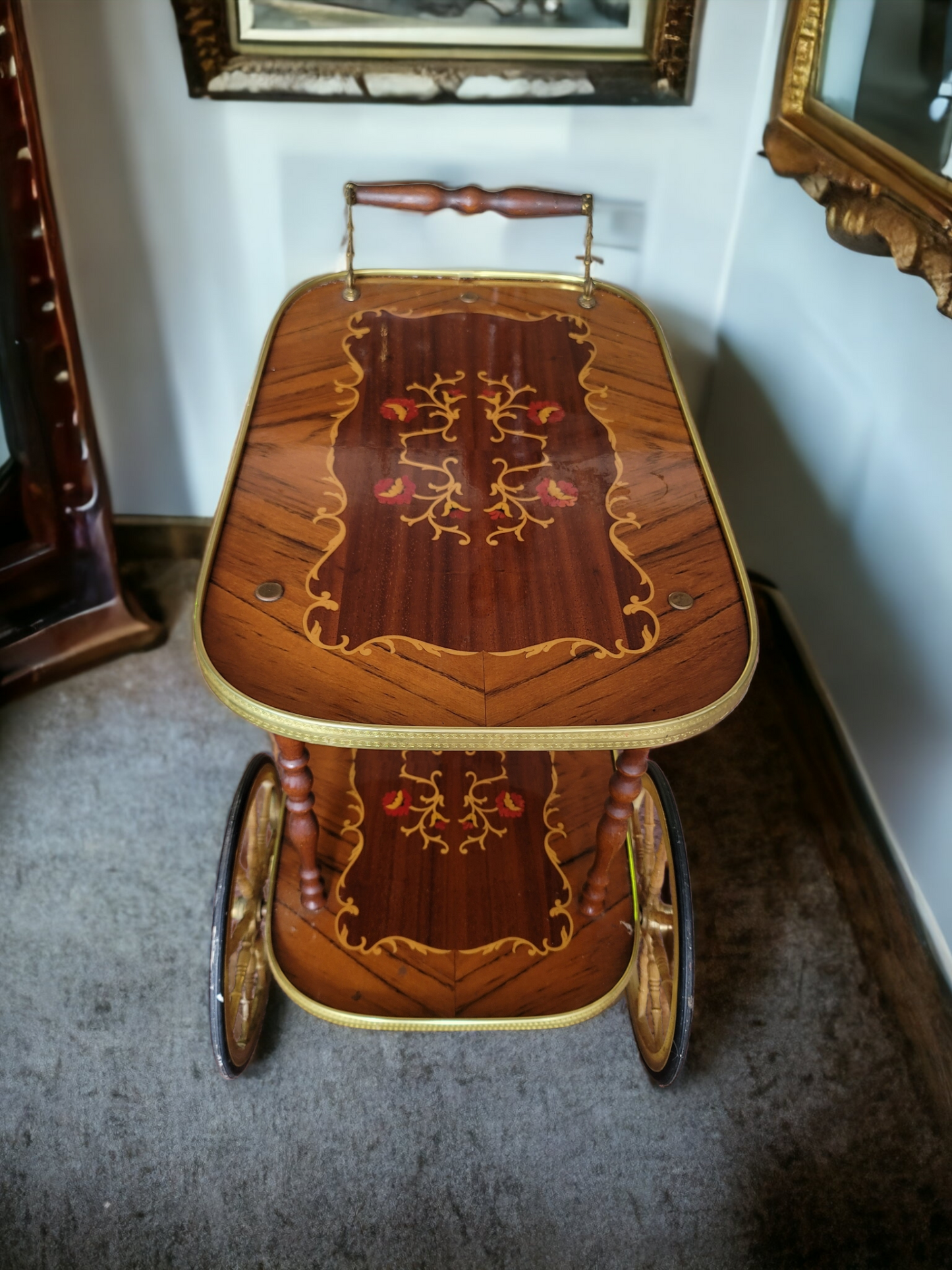🛒🌟🛒Carrito de Servicio Vintage 🛒🌟🛒
