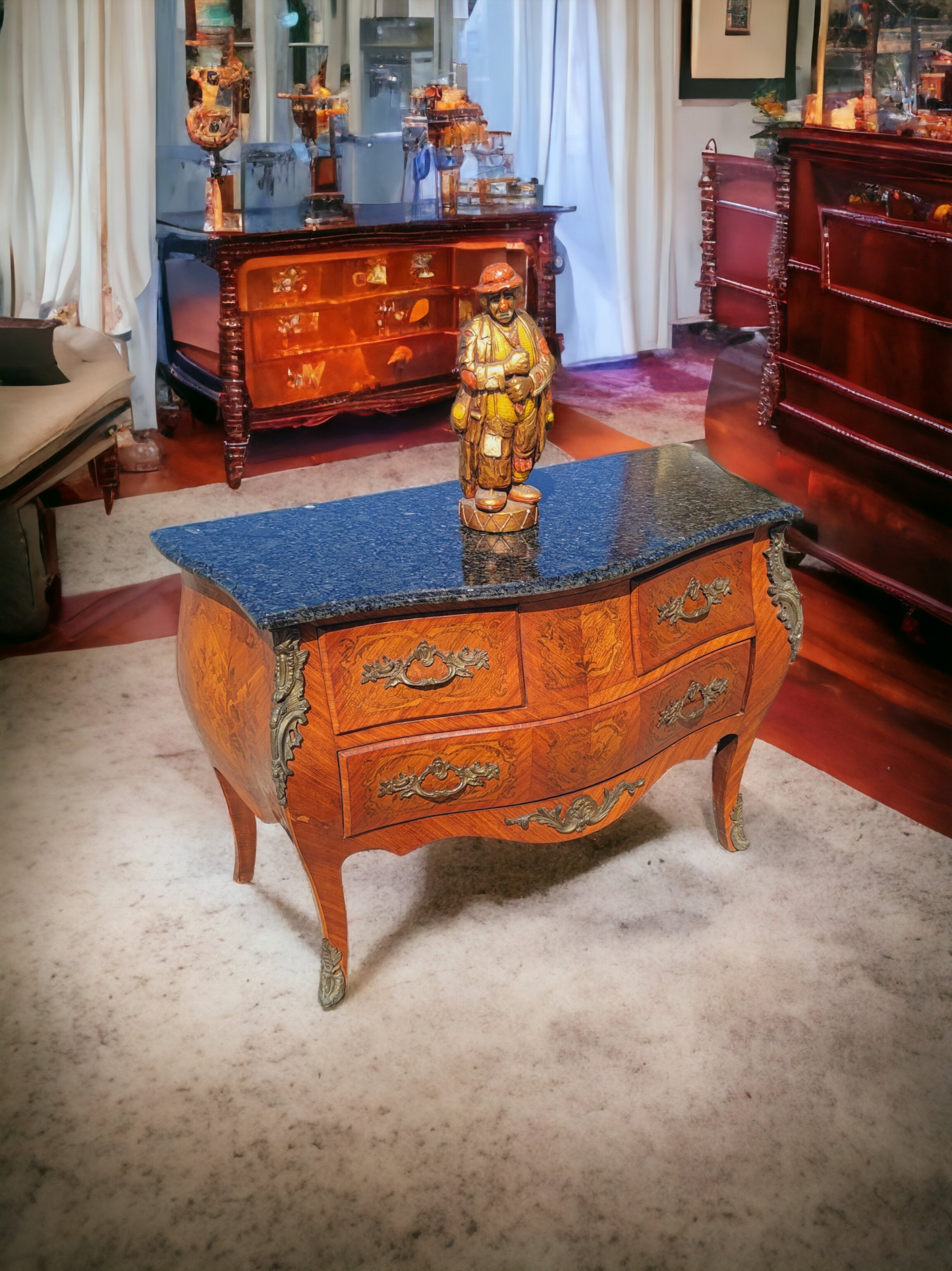 ⚜️Bombe Francés Estilo Luis XV⚜️