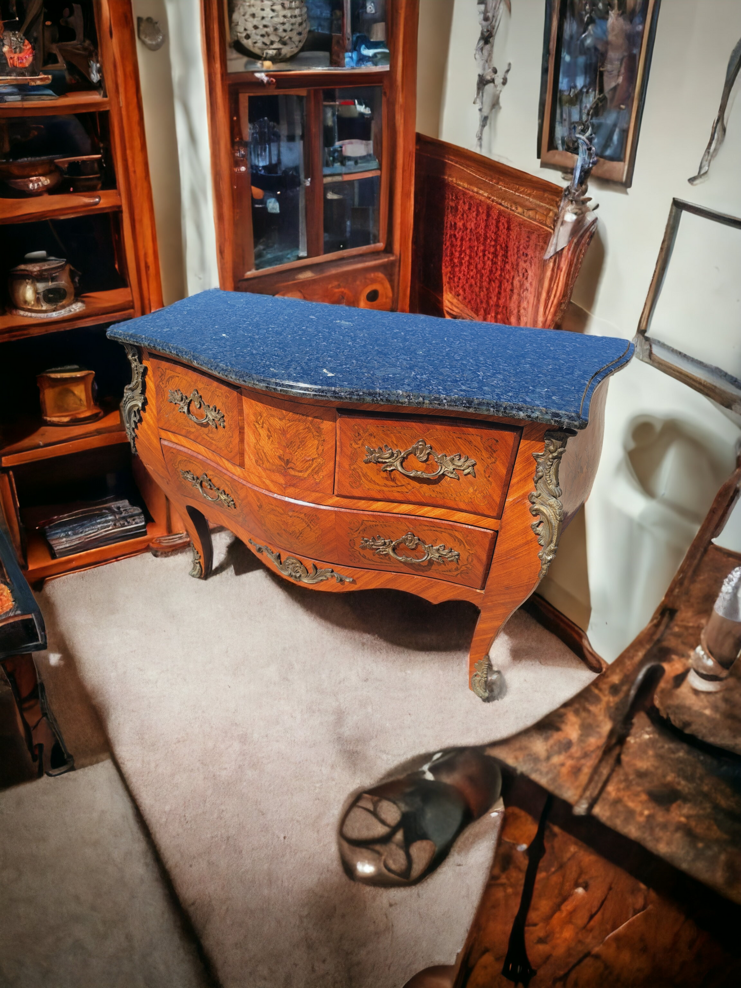 ⚜️Bombe Francés Estilo Luis XV⚜️