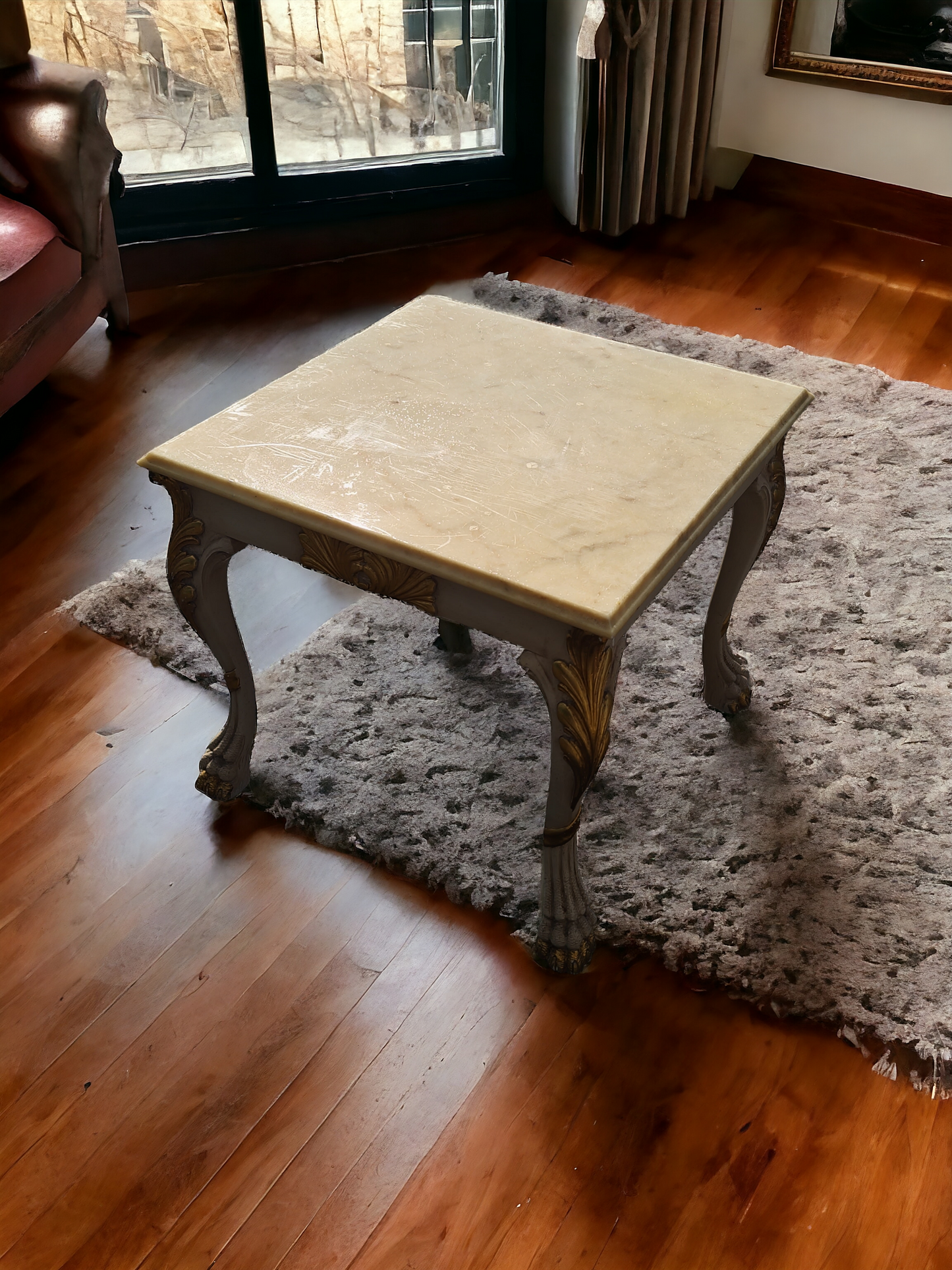 ✨️✨️🇮🇹 Juego de Mesas Italianas con Cubierta de Mármol - Exclusivo en Rosarito Antiques 🇮🇹✨️✨