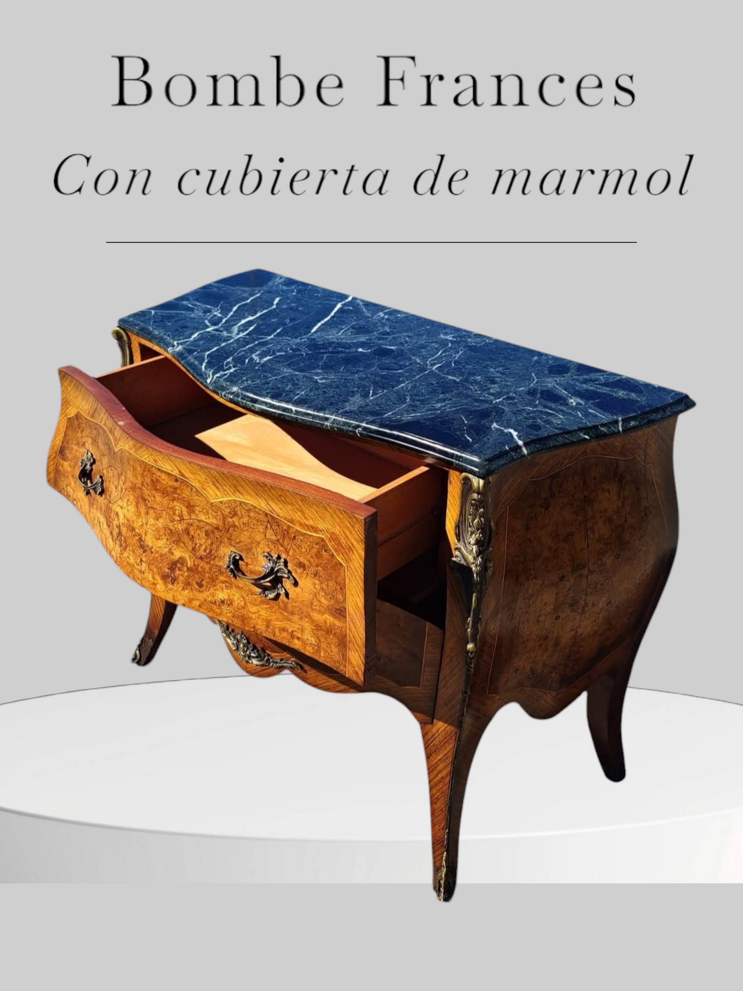 🌹¡BOMBE FRANCÉS CON CUBIERTA DE MÁRMOL!🌹
