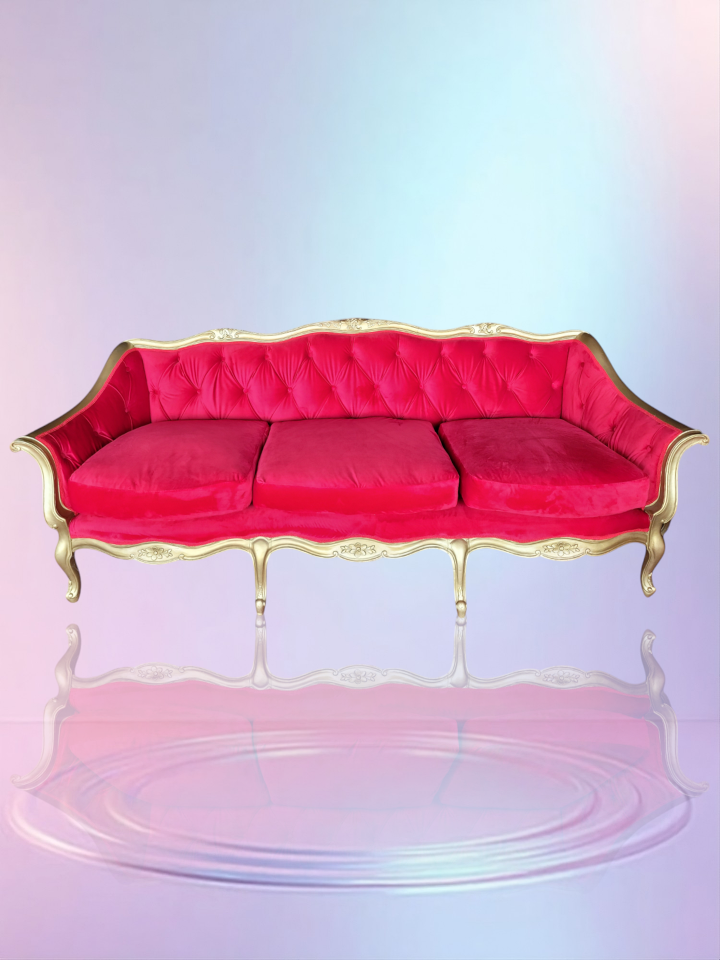 ¡Liquidacion - Sofa Antiguo De 3 Plazas! 🛋️✨