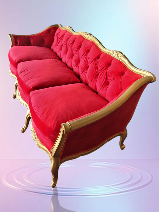 ¡Liquidacion - Sofa Antiguo De 3 Plazas! 🛋️✨