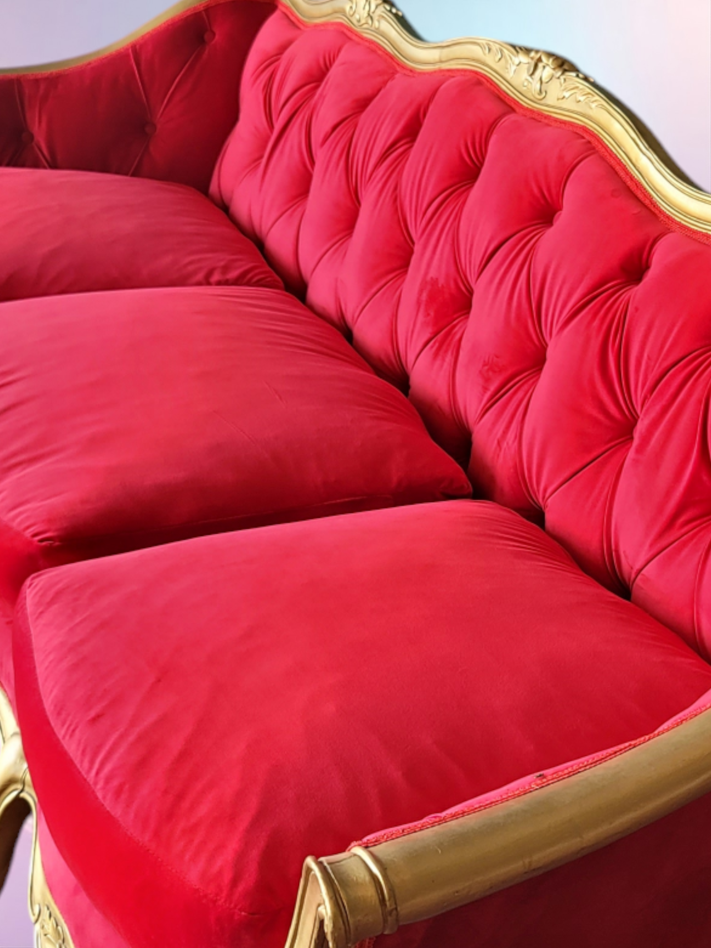 ¡Liquidacion - Sofa Antiguo De 3 Plazas! 🛋️✨