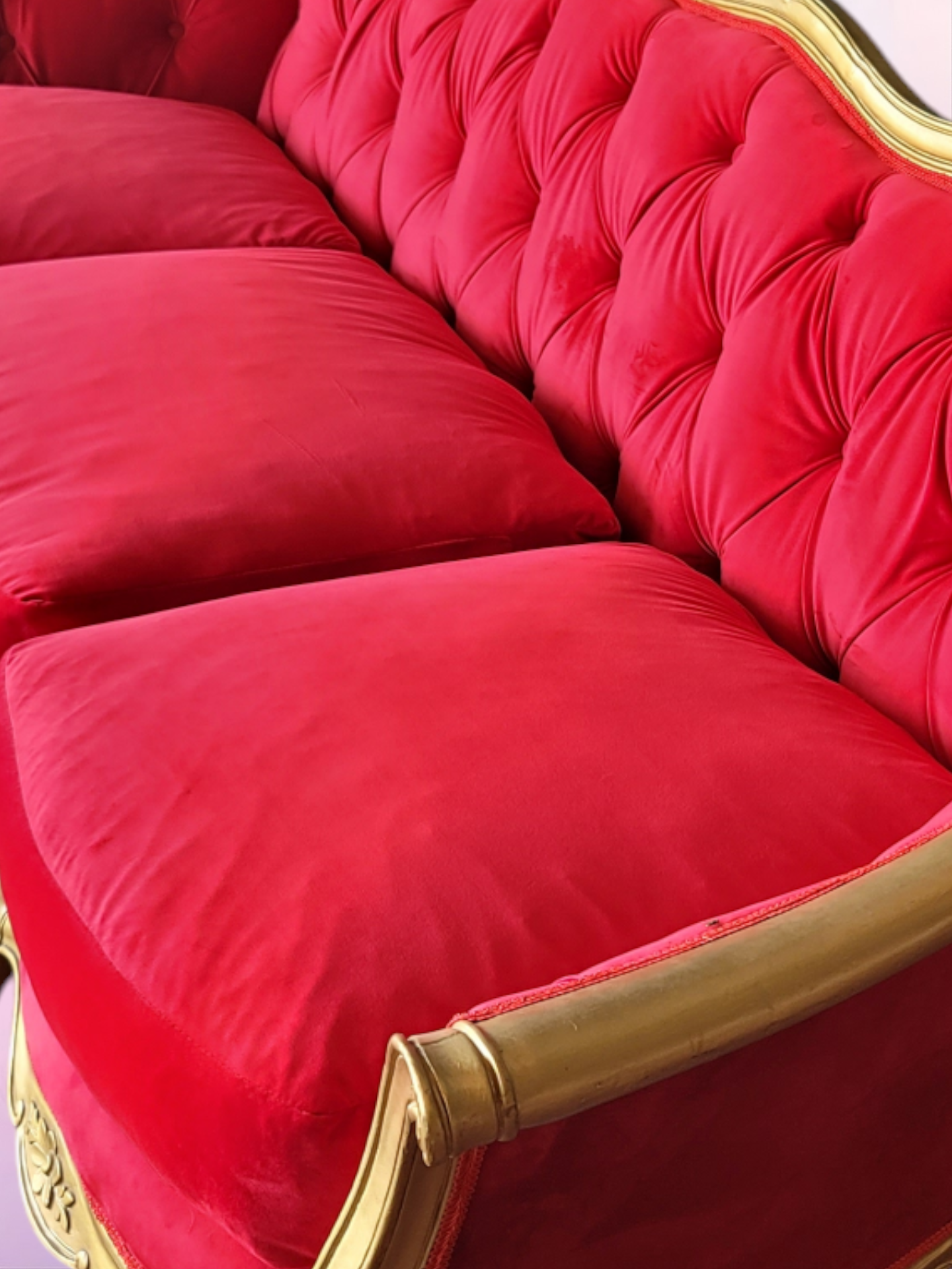¡Liquidacion - Sofa Antiguo De 3 Plazas! 🛋️✨