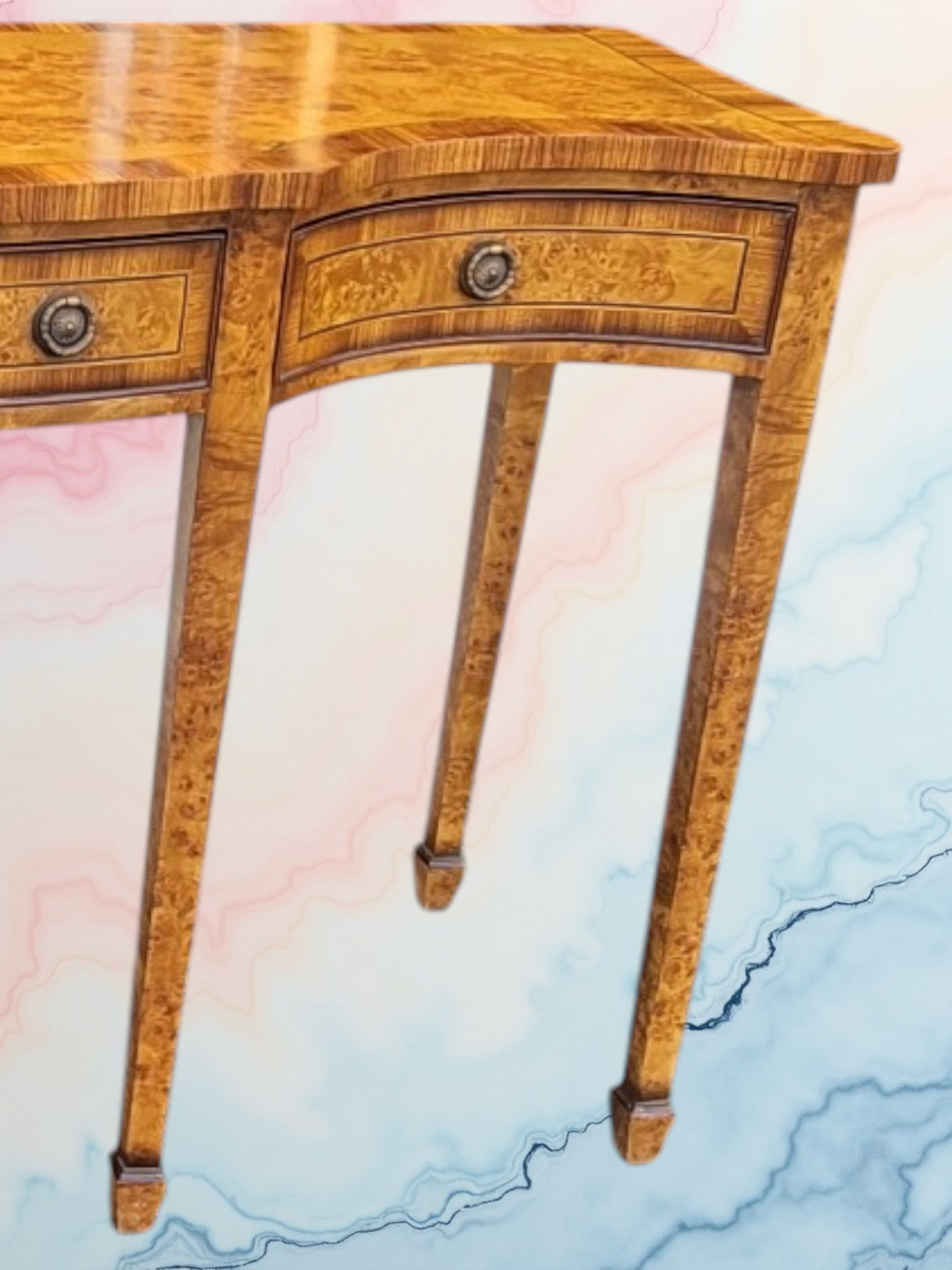 🍀Credenza Estilo Francés - Sideboard Regency Credenza🍀