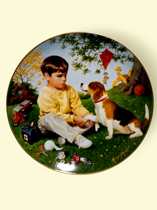 🐎Colección de 17 Platos de Porcelana – Infancia, Nostalgia y Arte Americano👑