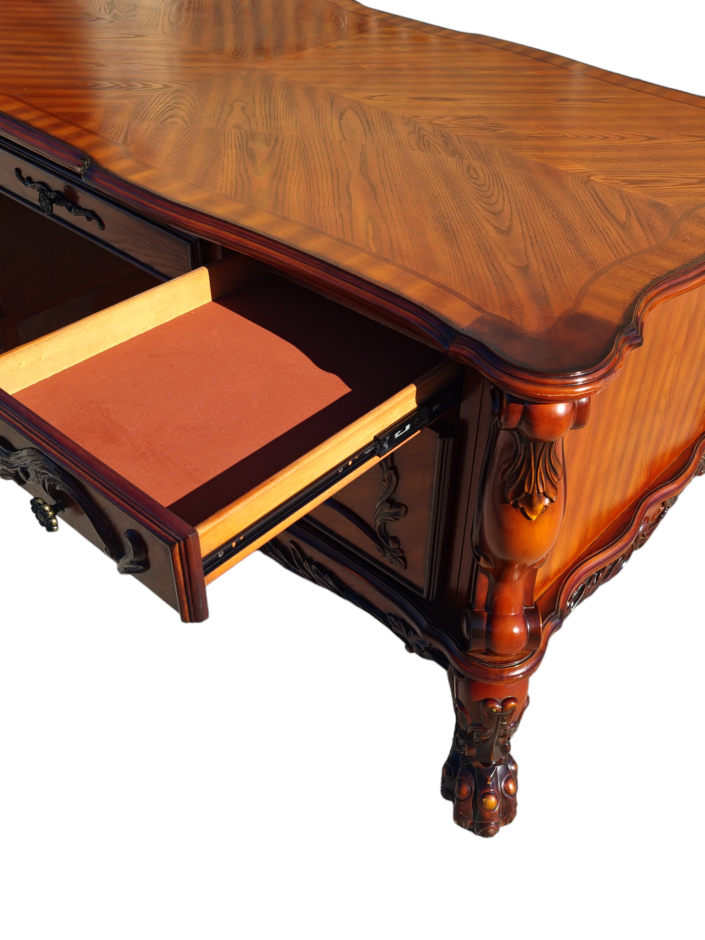 ✨Escritorio de Madera - Elegancia Clásica en Rosarito Antiques✨