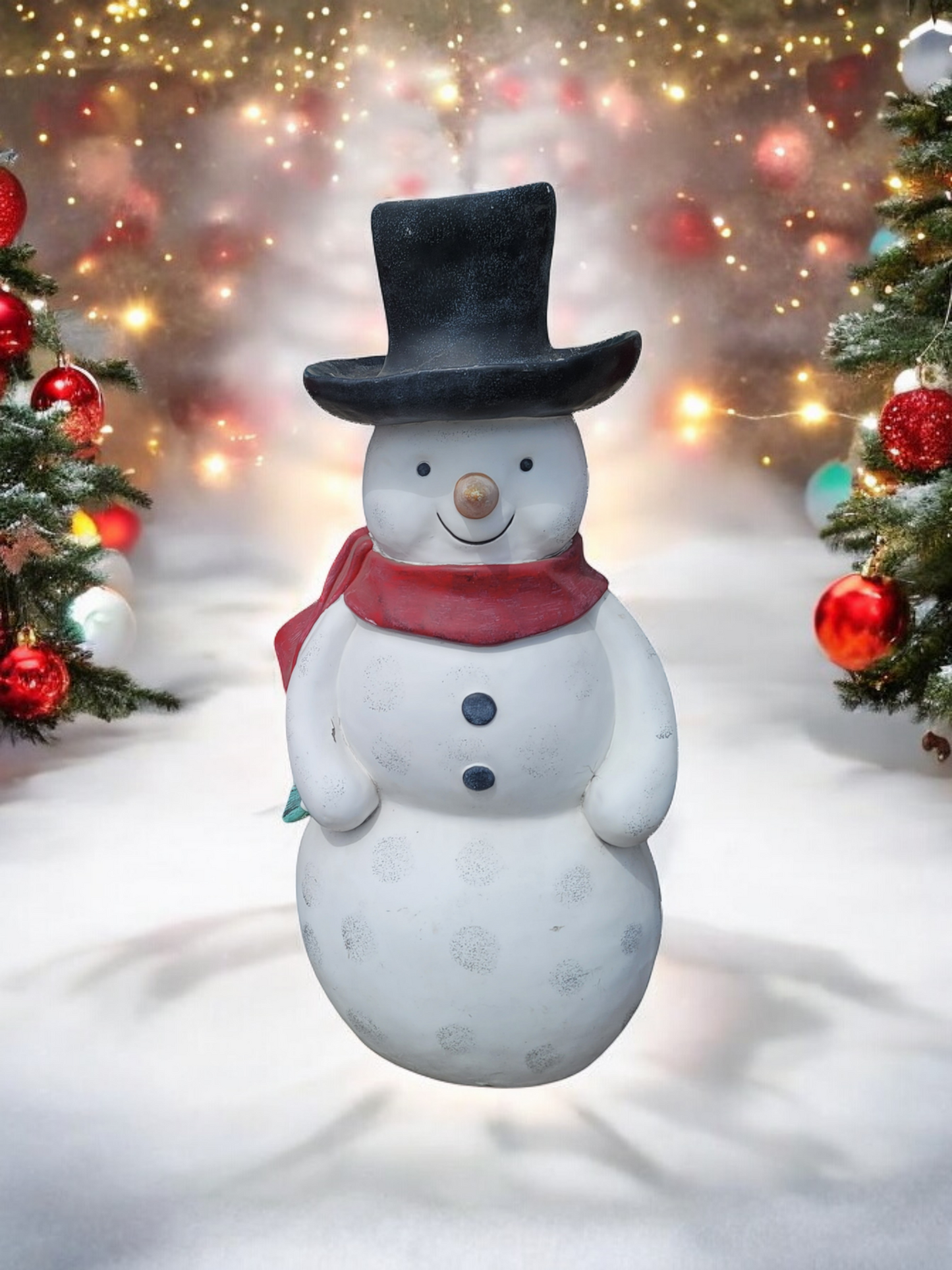 ❄️🎄🎅 Muñeco De Nieve, Ilumina tu Jardín con la Magia del Invierno ❄️🎄🎅