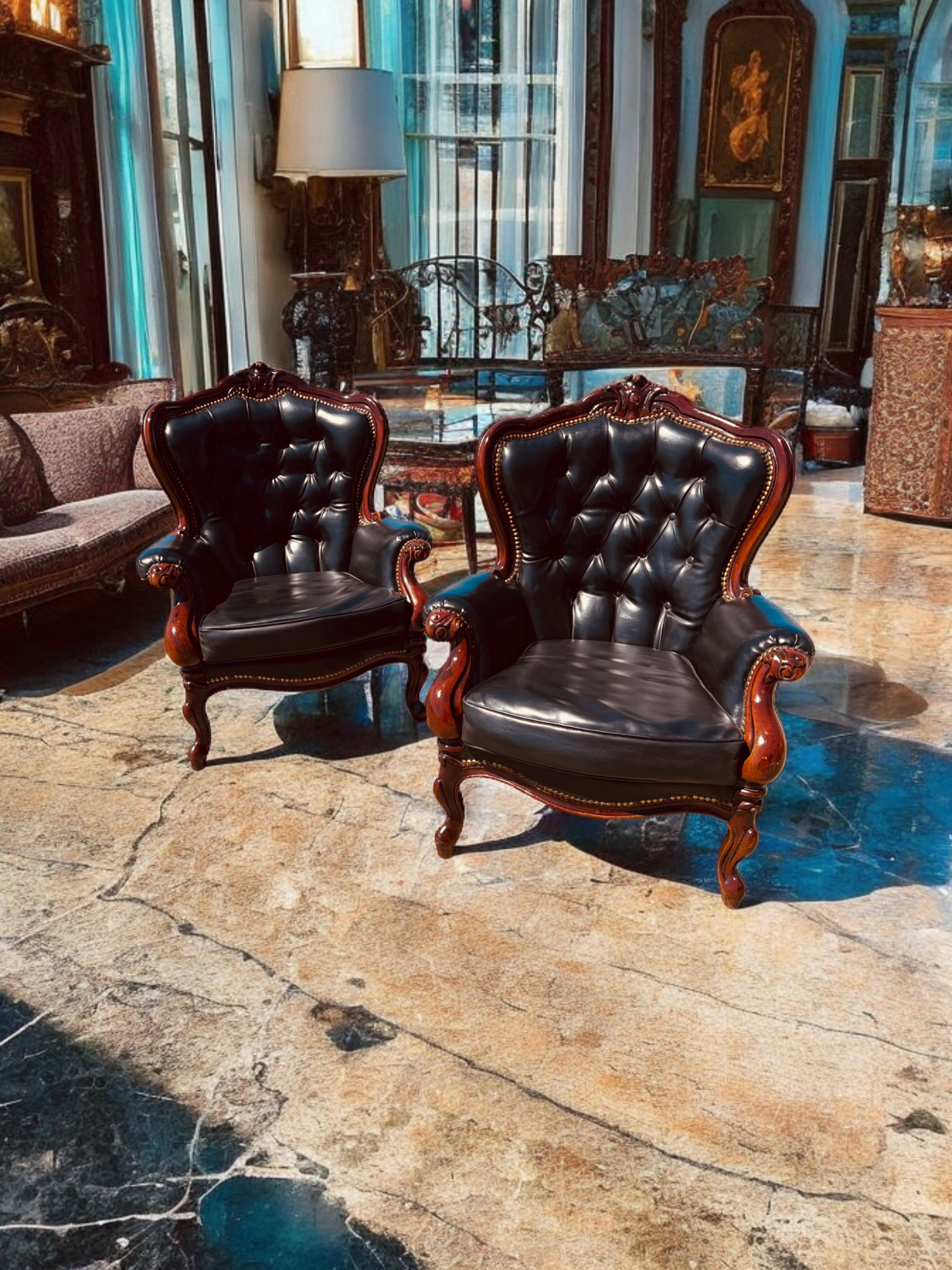 ✨ Un Tesoro de Elegancia Clásica: Sala Antigua de Ensueño ✨